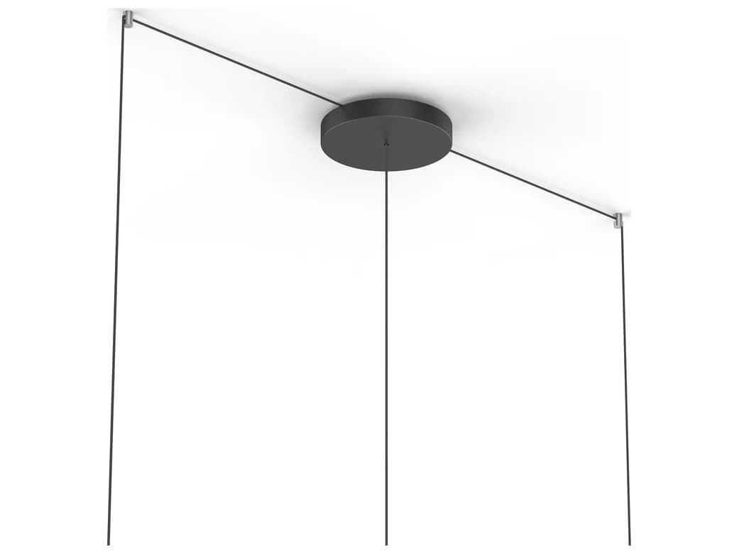 Pablo Bola 9" Black Canopy Kit with 6 Swag Mounts