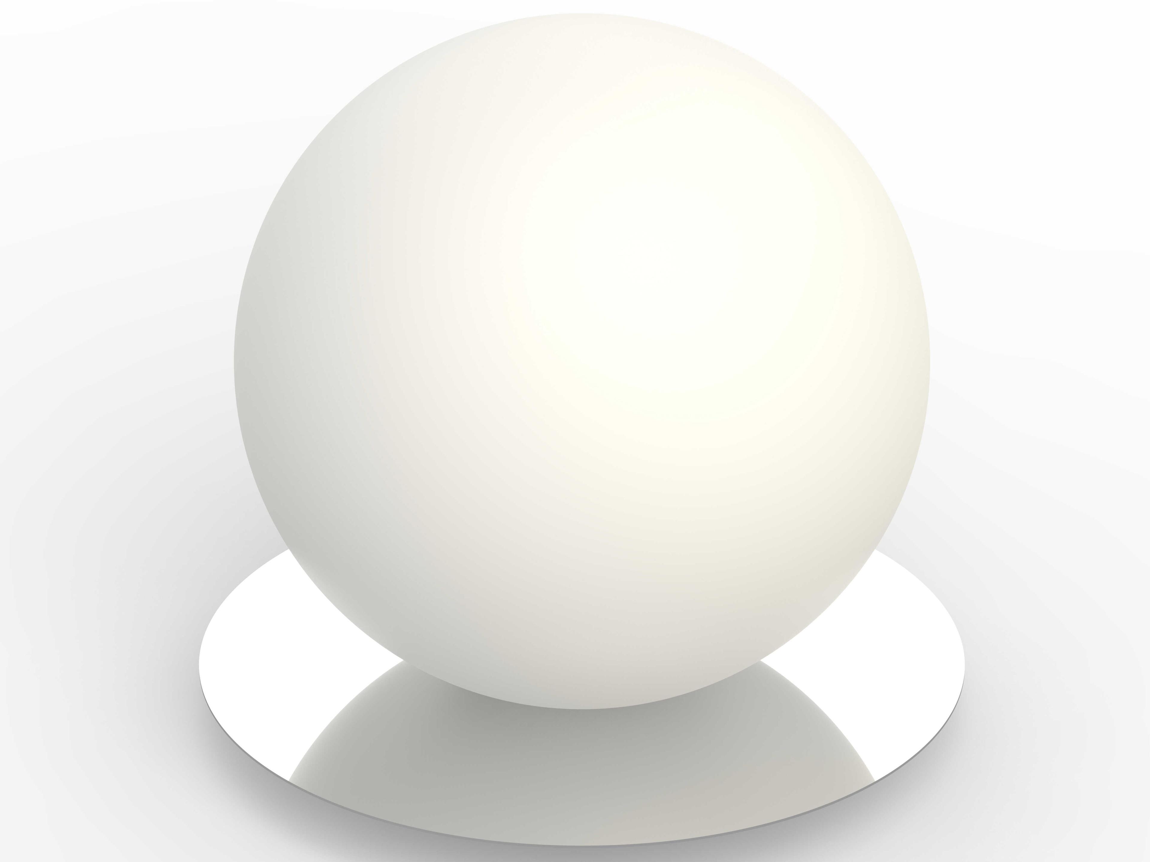 Pablo Bola Sphere Opal Glass Table Lamp