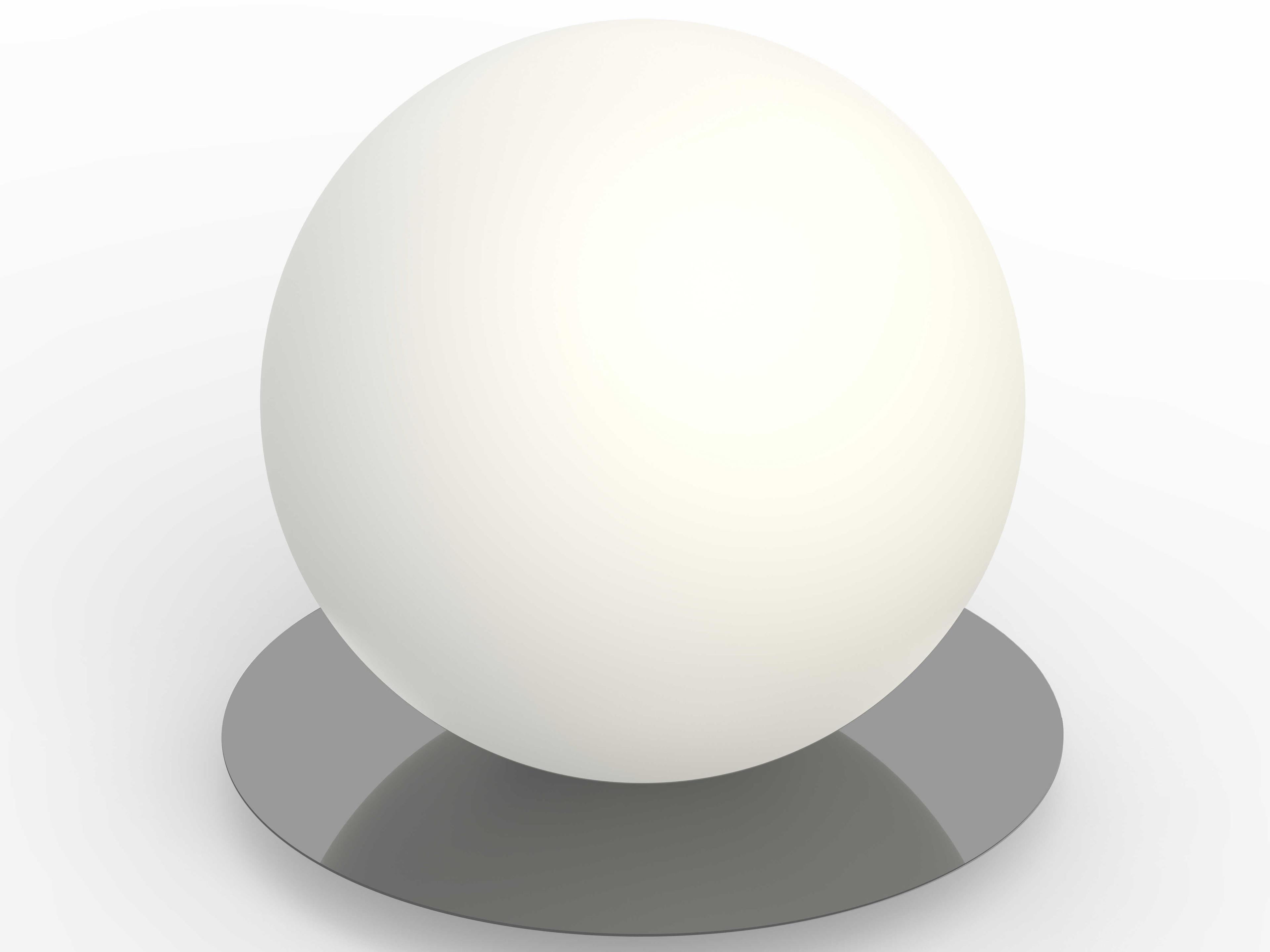 Pablo Bola Sphere Opal Glass Table Lamp