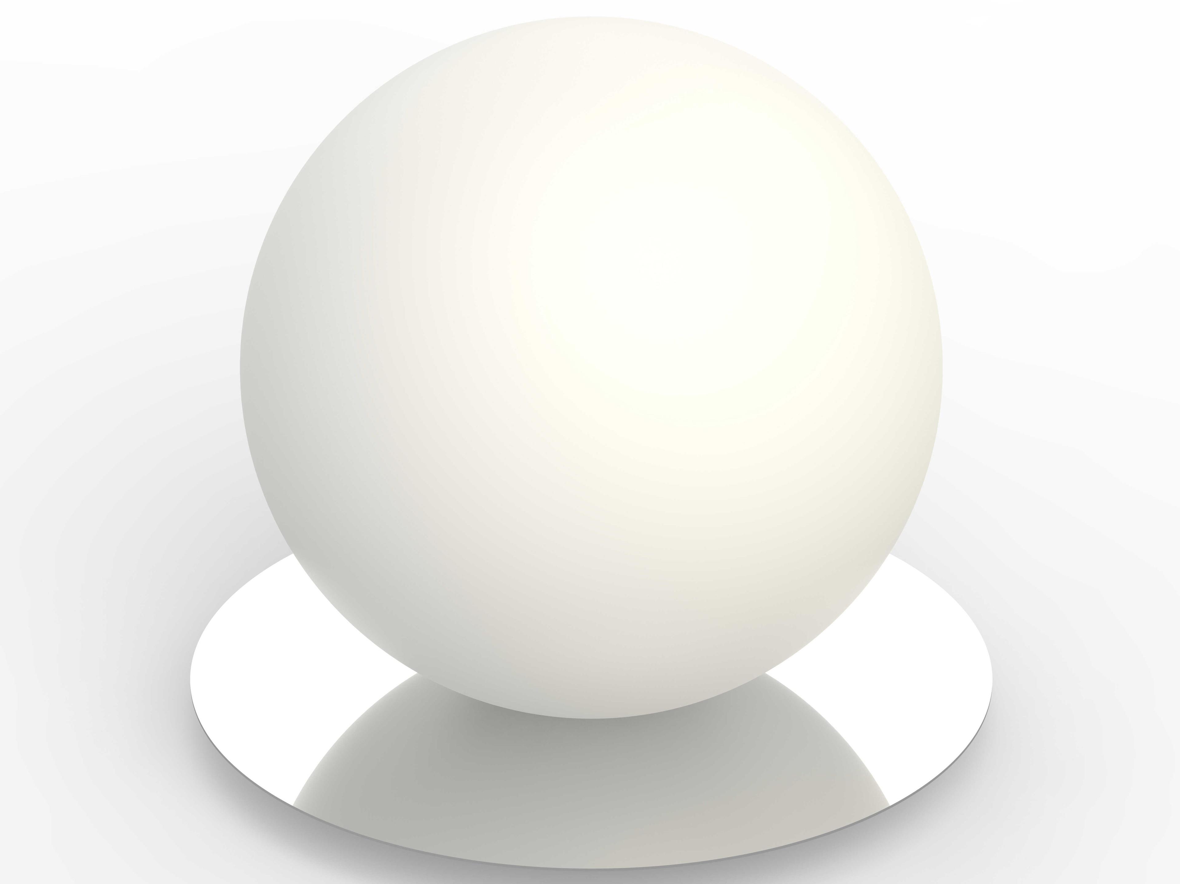 Pablo Bola Sphere Opal Glass Table Lamp