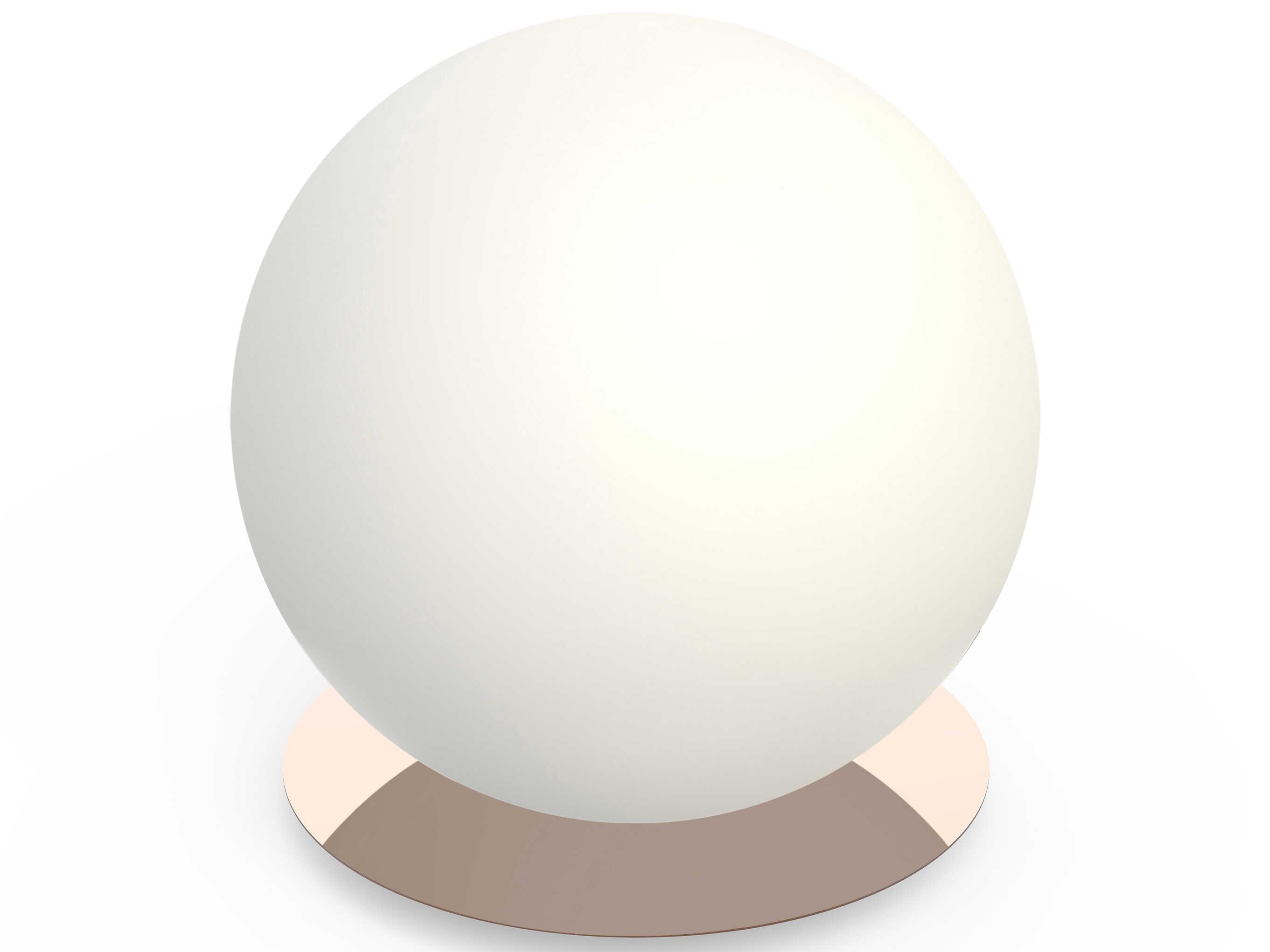 Pablo Bola Sphere Opal Glass Table Lamp