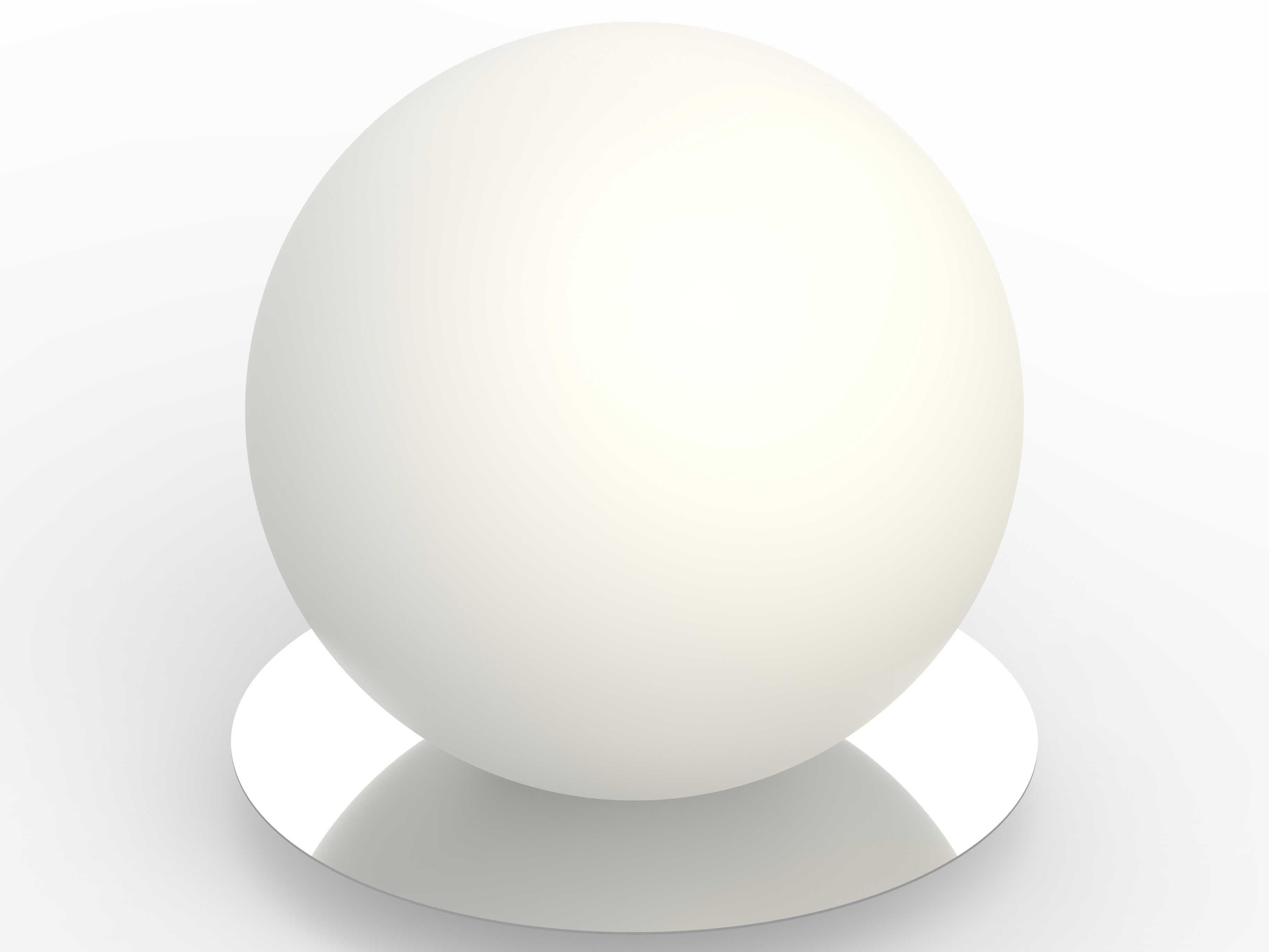 Pablo Bola Sphere Opal Glass Table Lamp