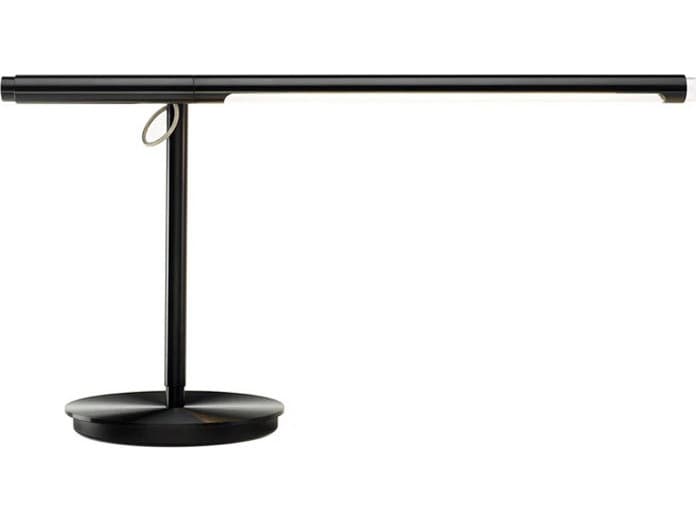 Pablo Brazo Black Pyrex Glass Desk Lamp