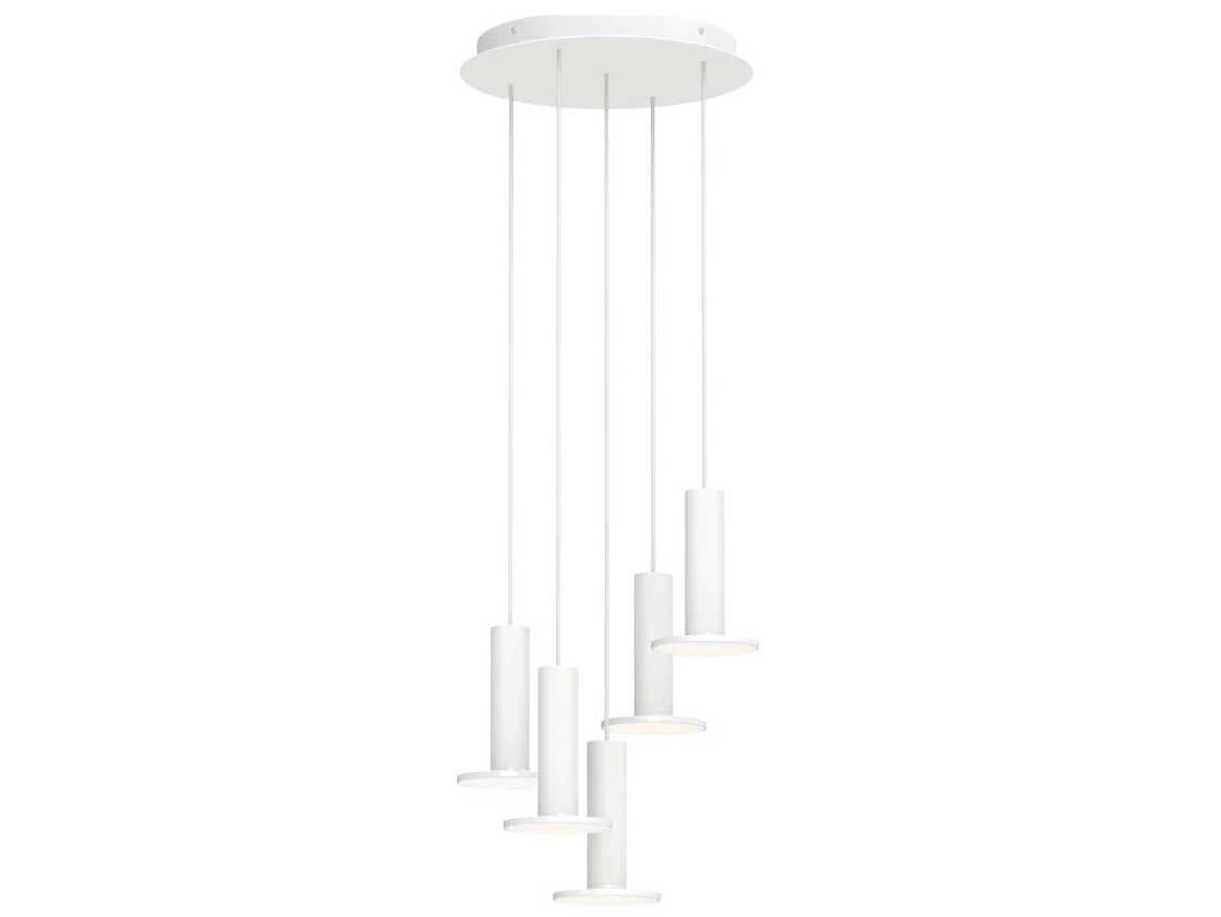 Pablo Cielo 5-Light Cylinder Linear Chandelier