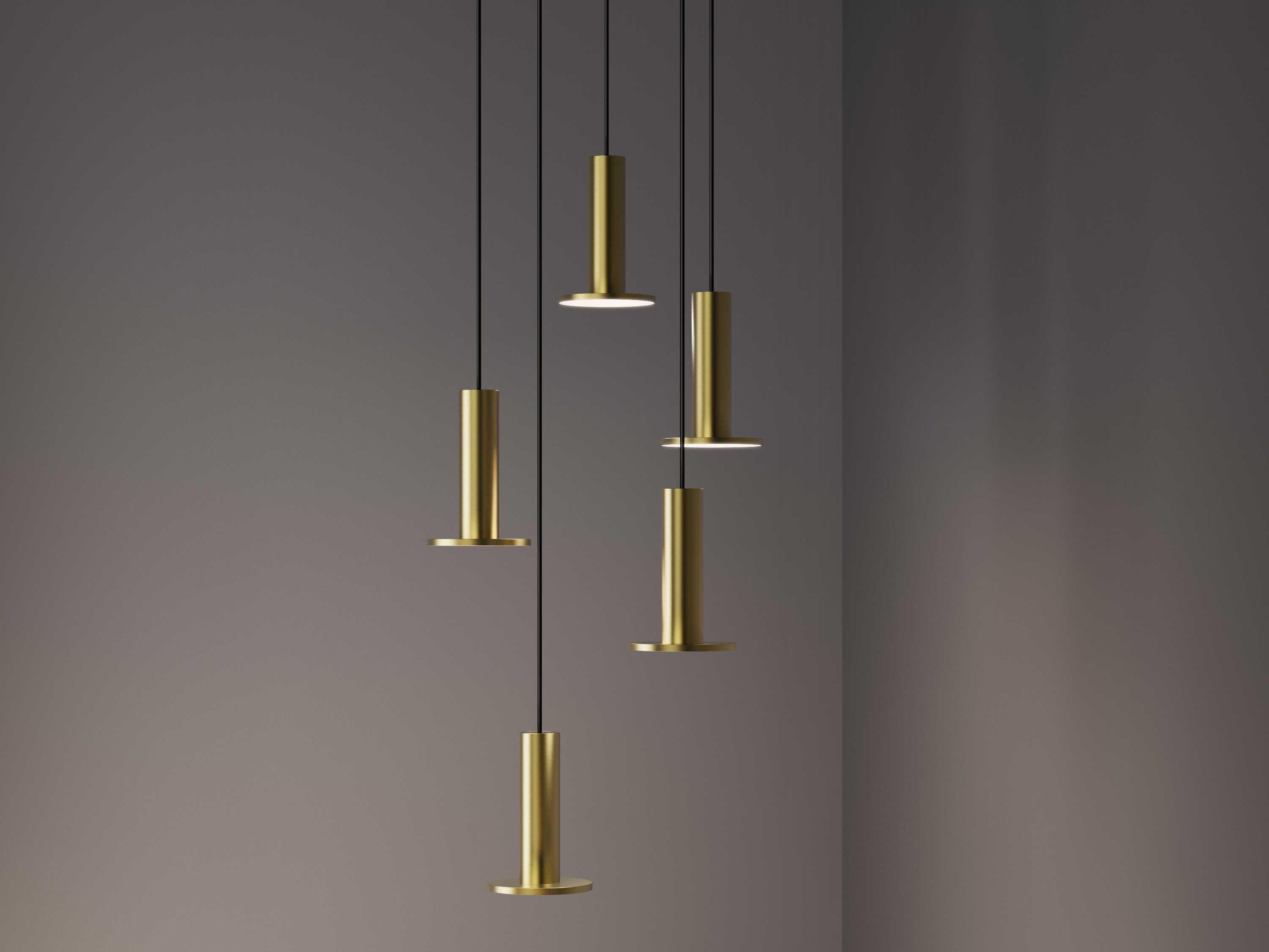 Pablo Cielo 5-Light Cylinder Linear Chandelier