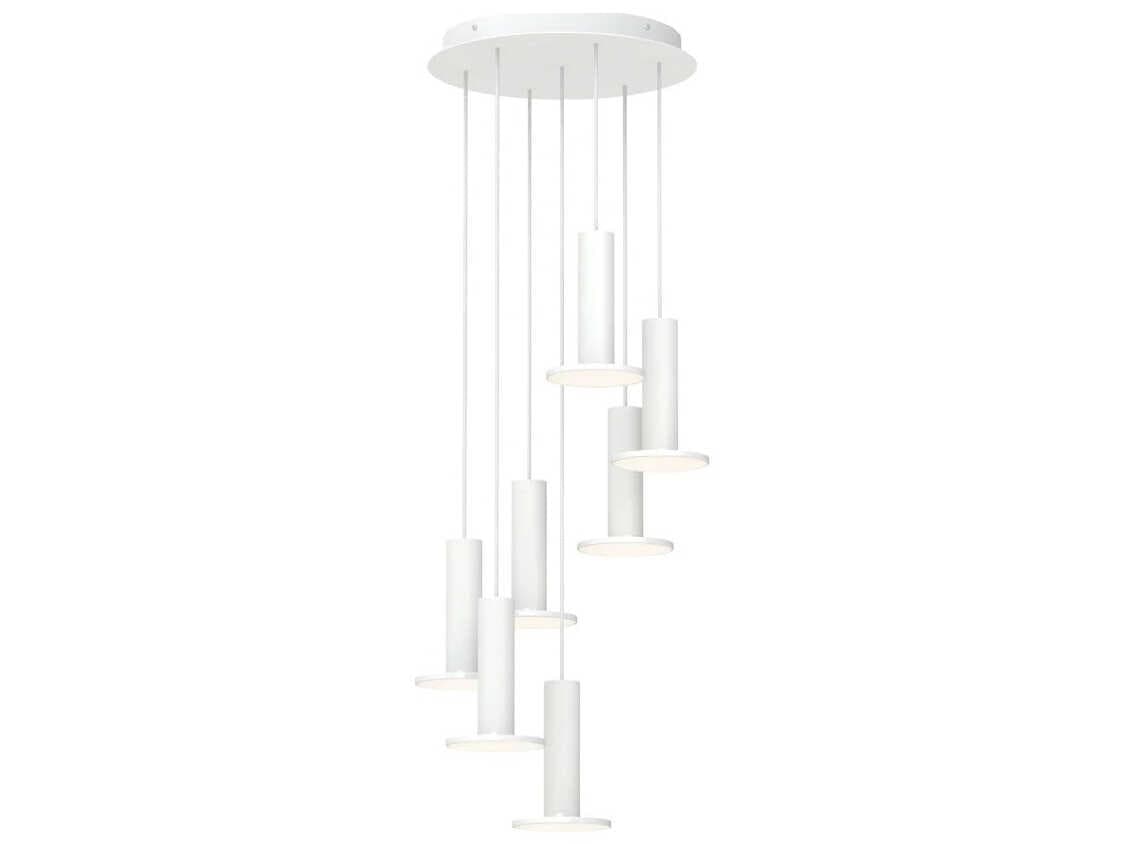 Pablo Cielo 7-Light Cylinder Linear Chandelier
