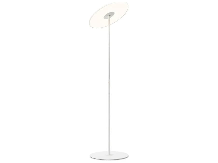 Pablo Circa White Polycarbonate Lens Floor Lamp