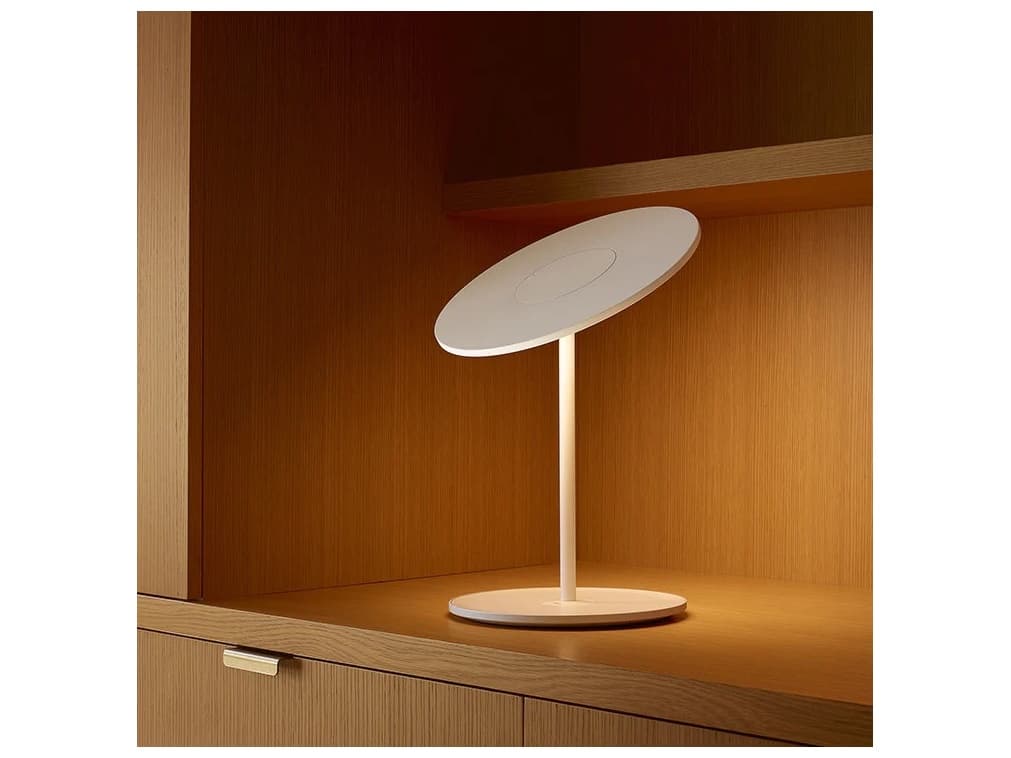 Pablo Circa White Polycarbonate Lens Table Lamp