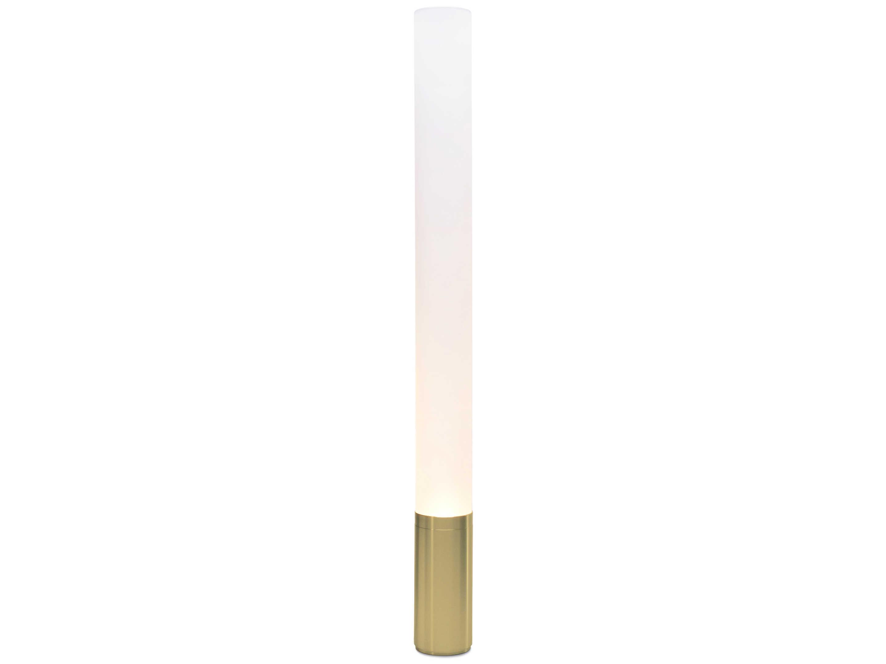 Pablo Elise Brass PMMA Diffuser Floor Lamp