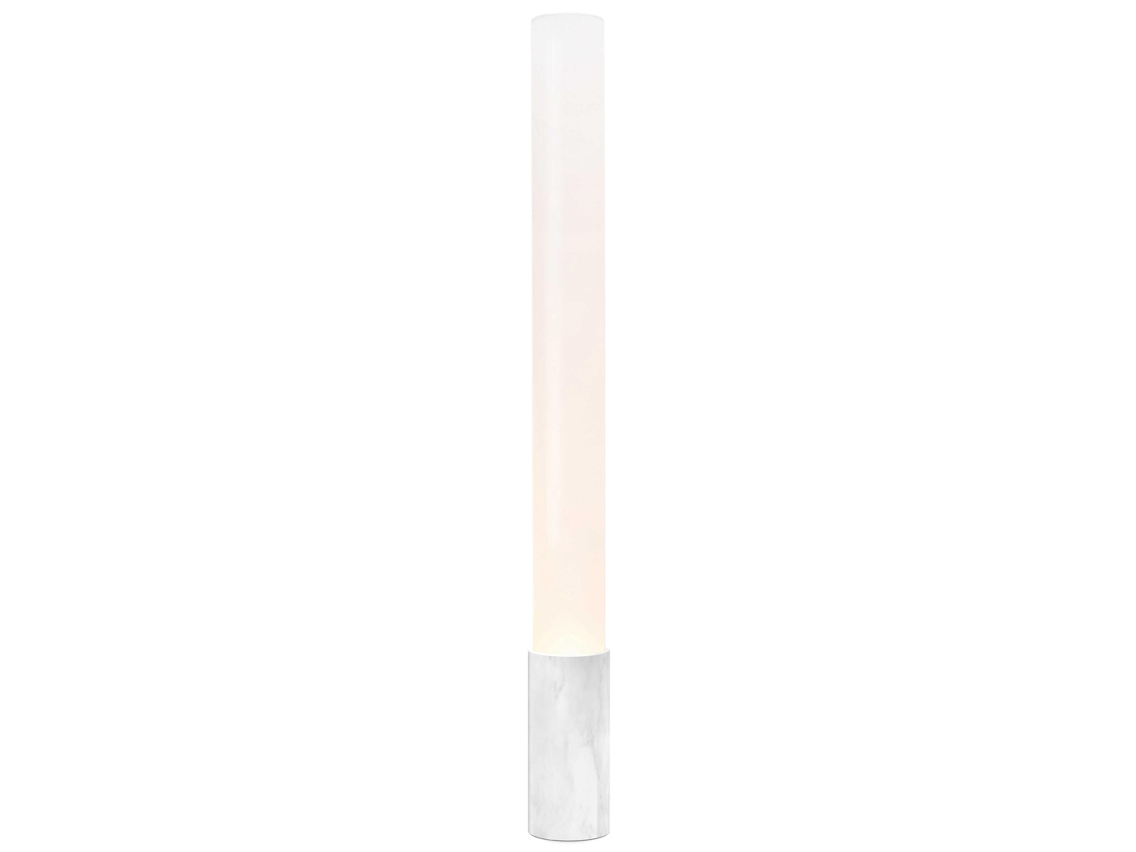 Pablo Elise White Marble PMMA Diffuser Floor Lamp
