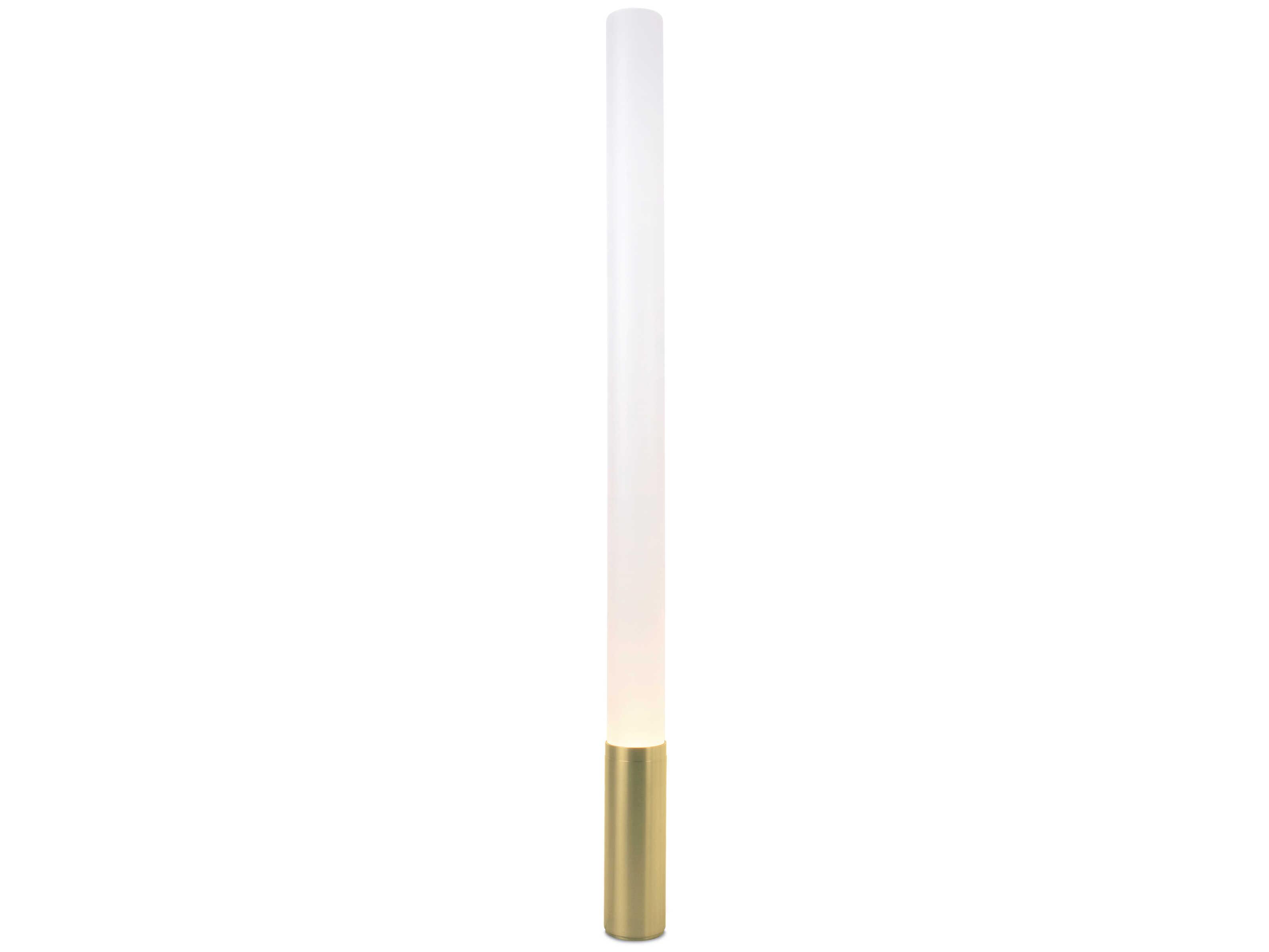 Pablo Elise Brass PMMA Diffuser Floor Lamp