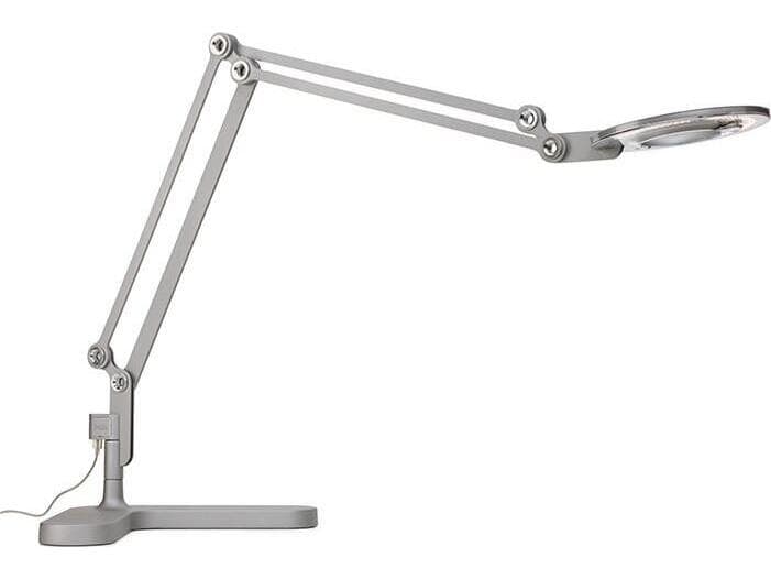 Pablo Link Silver Desk Lamp