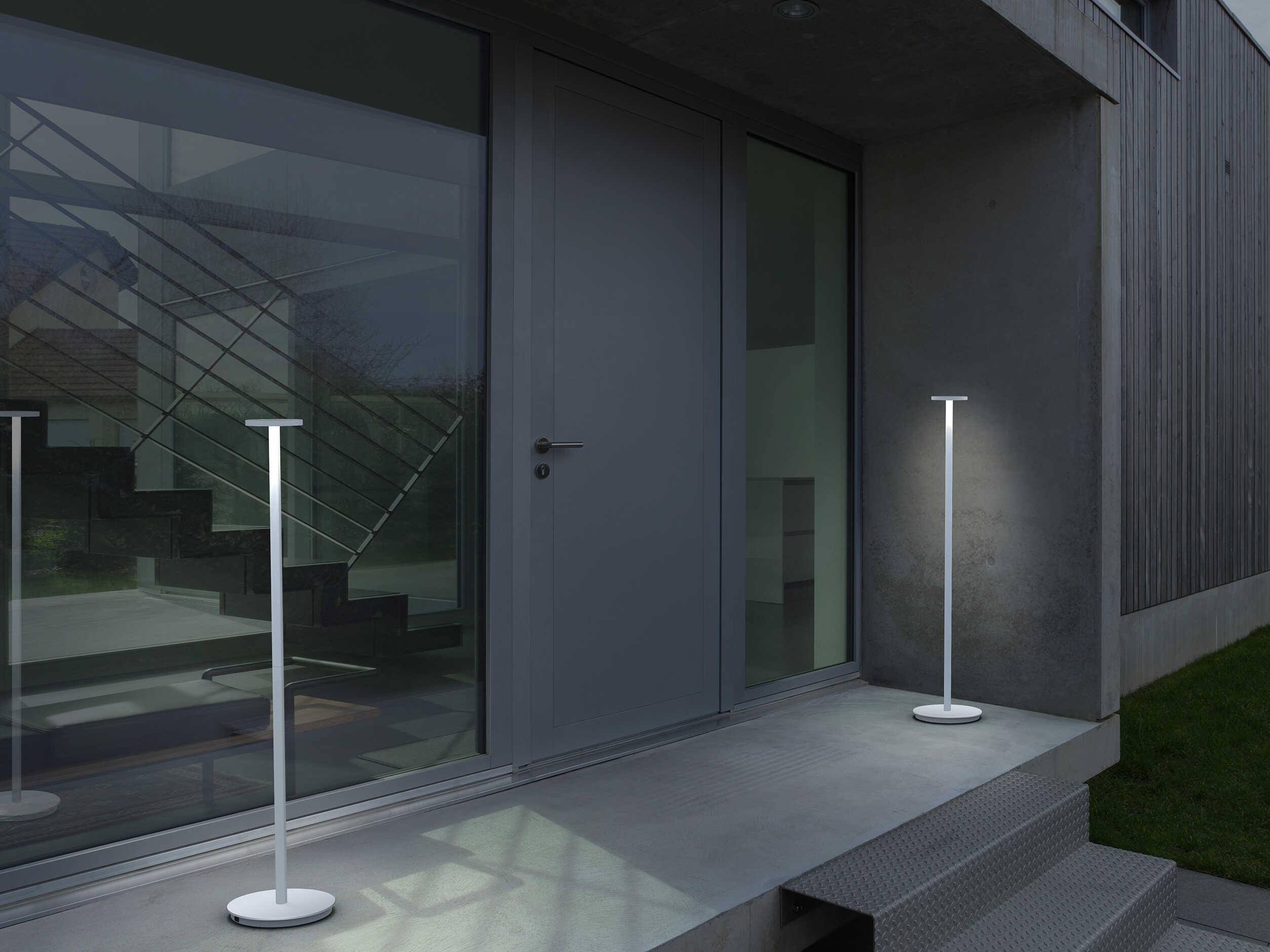 Pablo Luci White Floor Lamp