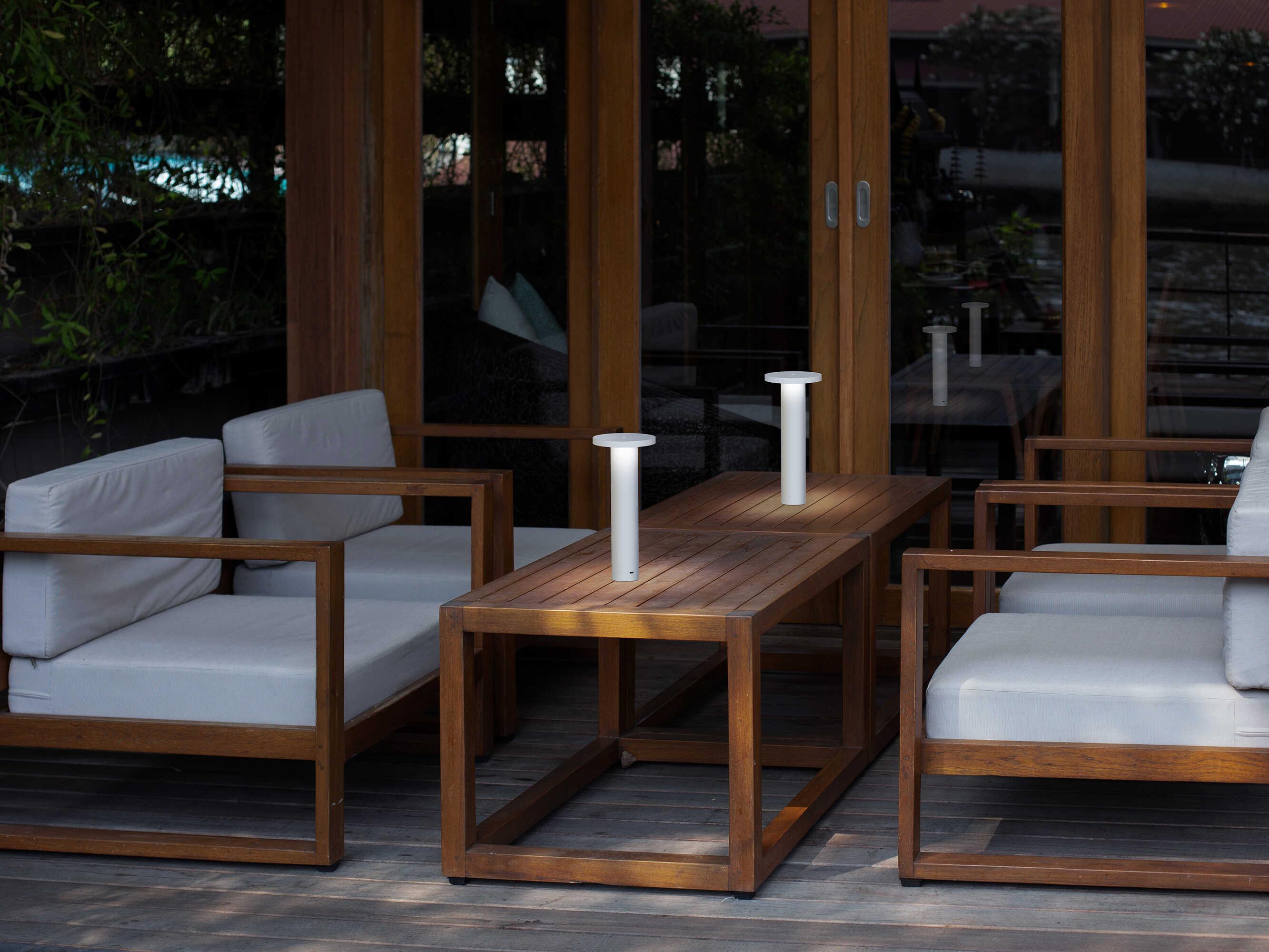 Pablo Luci White Table Lamp