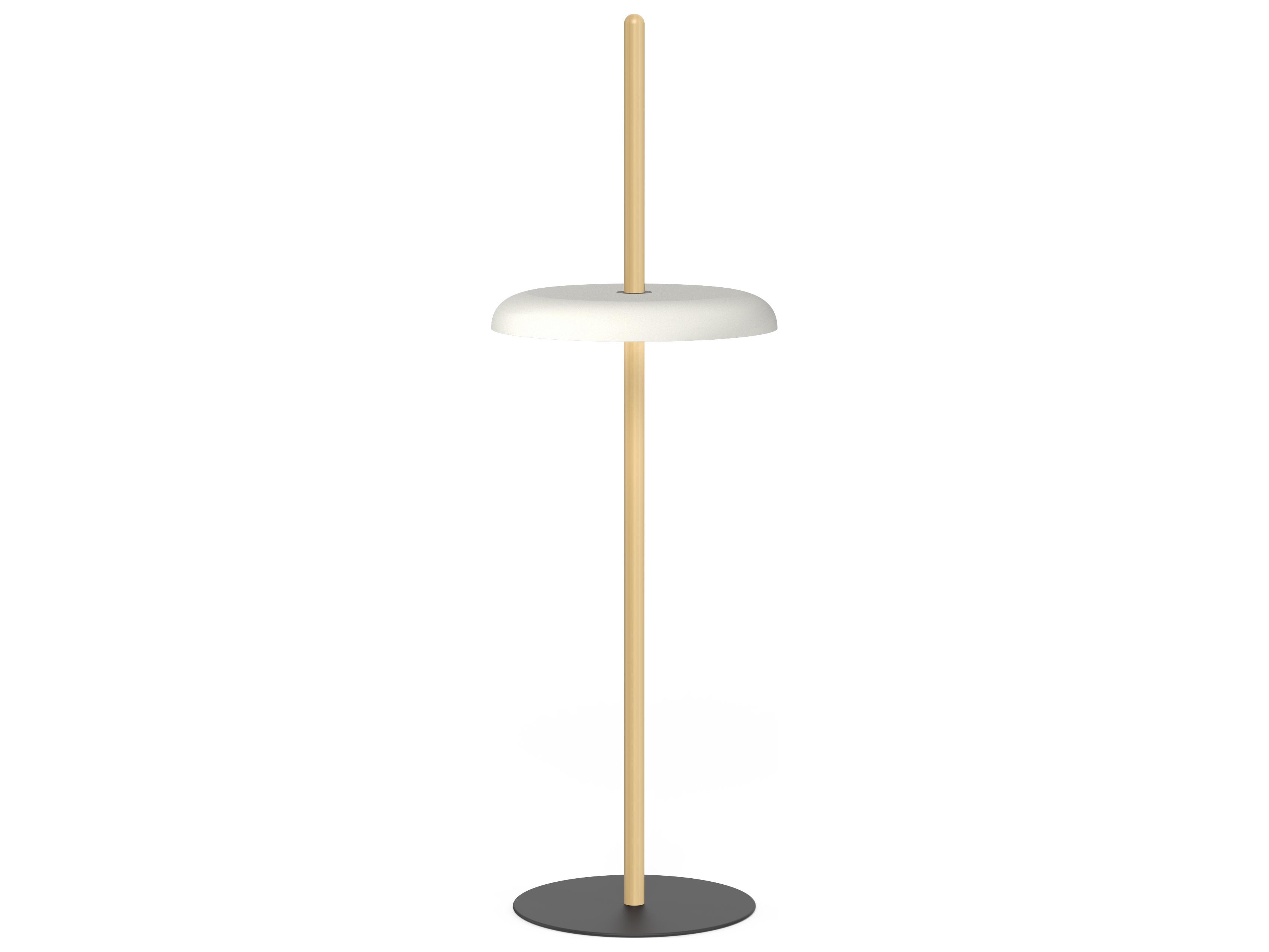 Pablo Nivel White Oak Wood Floor Lamp
