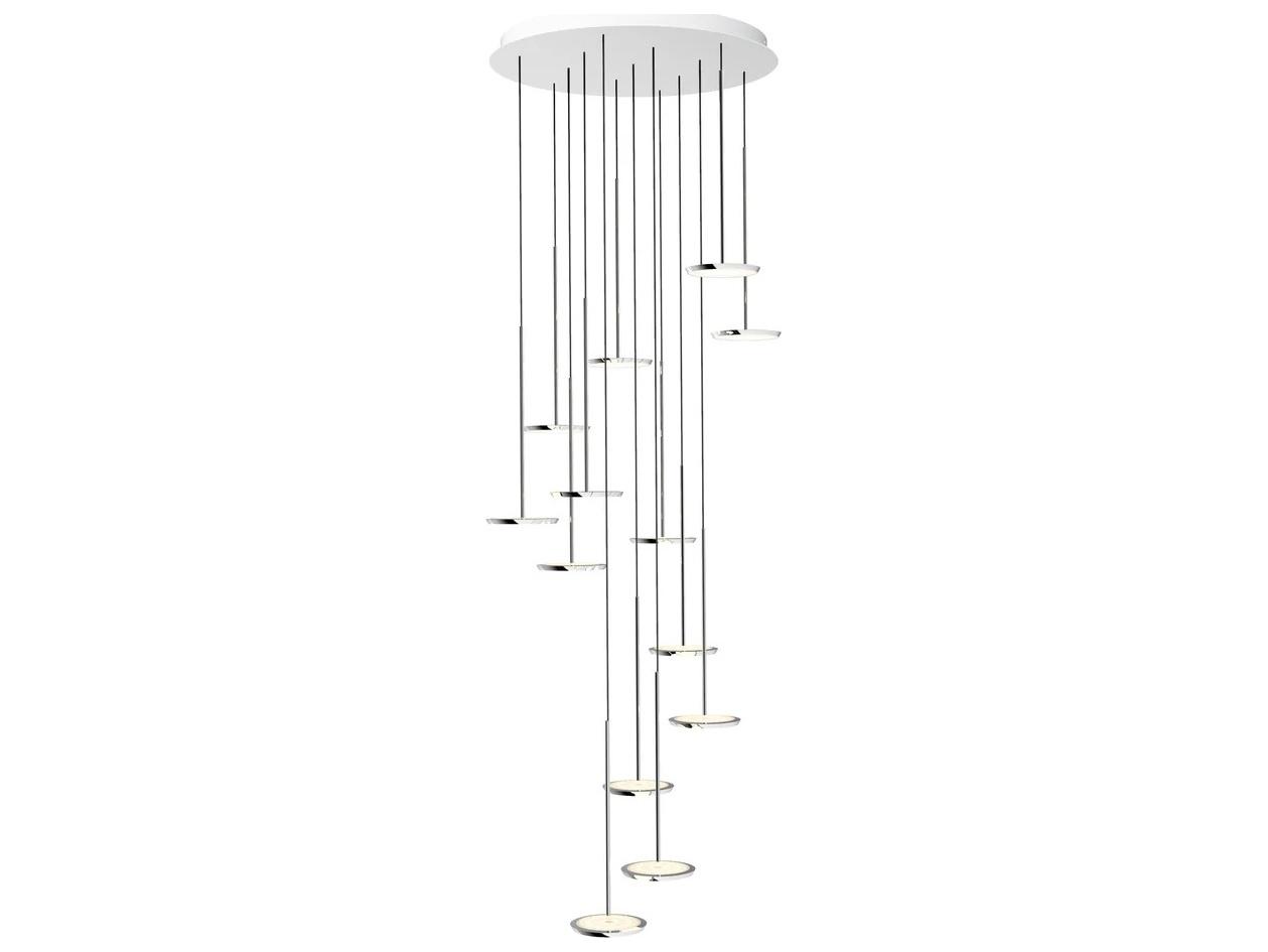 Pablo Sky Solo 5-Light Chrome Linear Chandelier