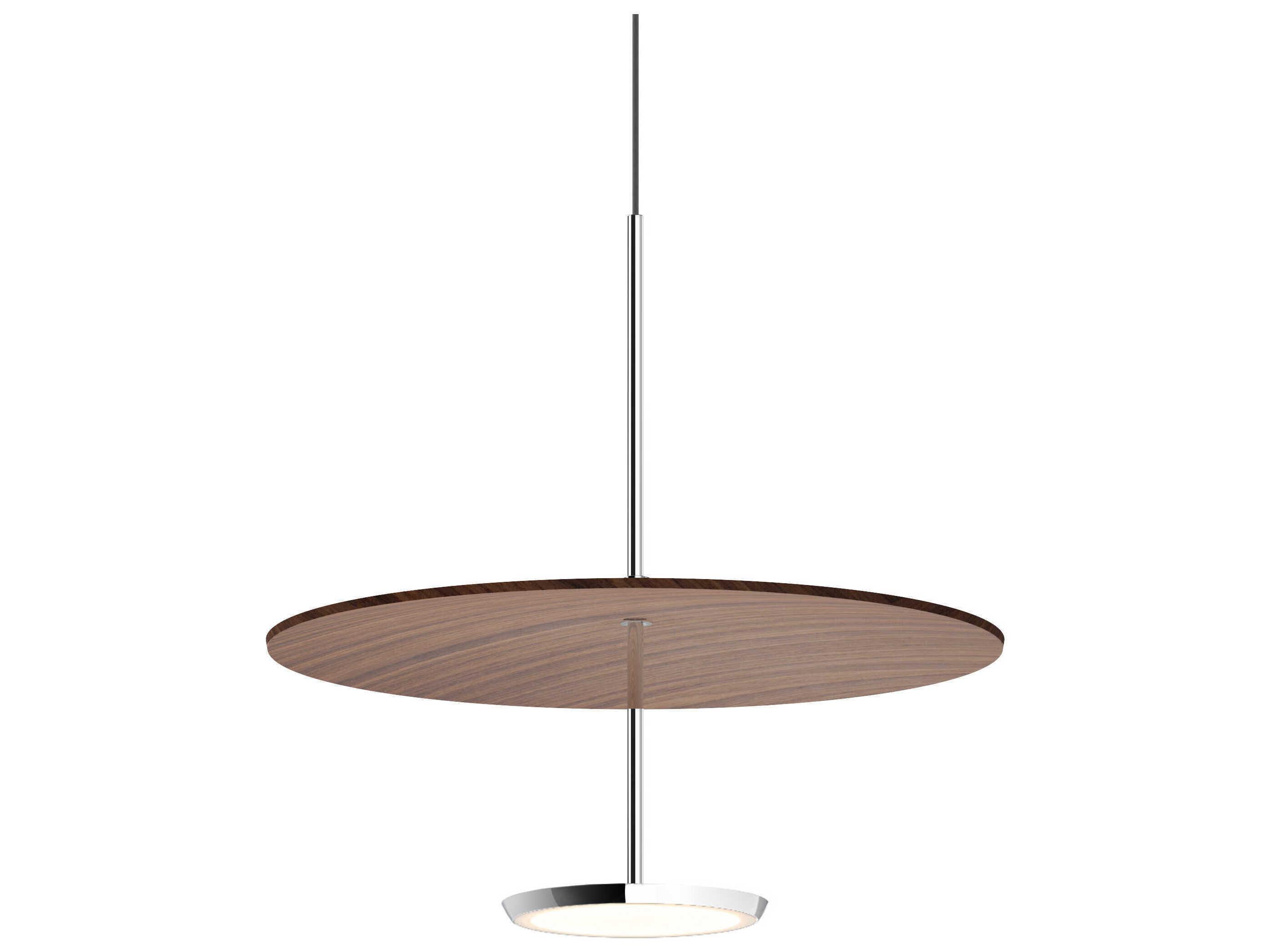 Pablo Sky 1-Light Chrome Round Pendant