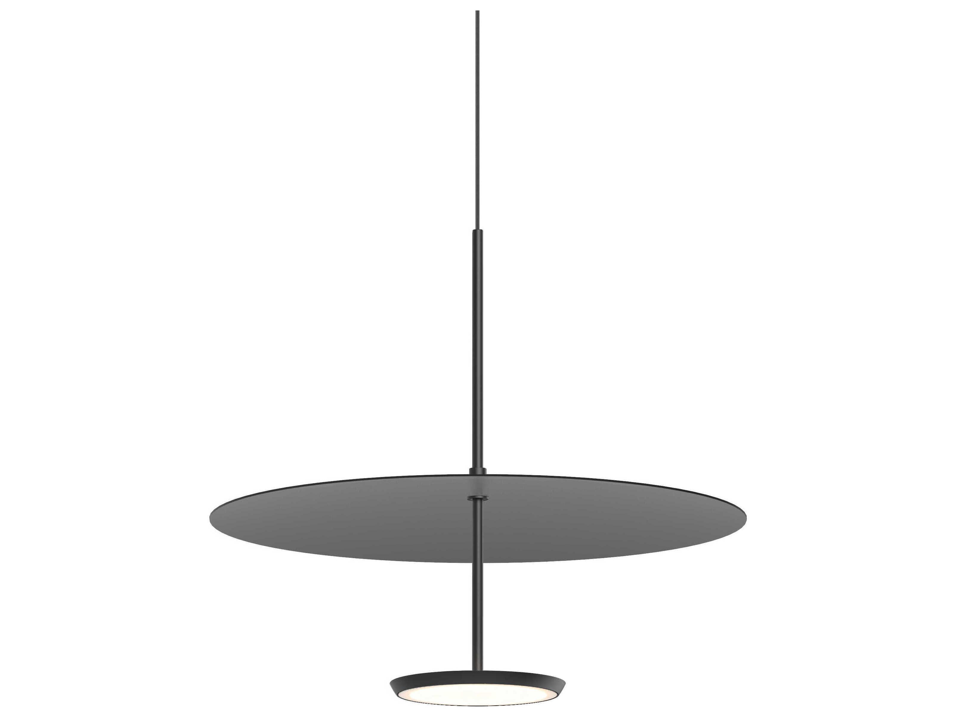 Pablo Sky 1-Light Black Round Pendant