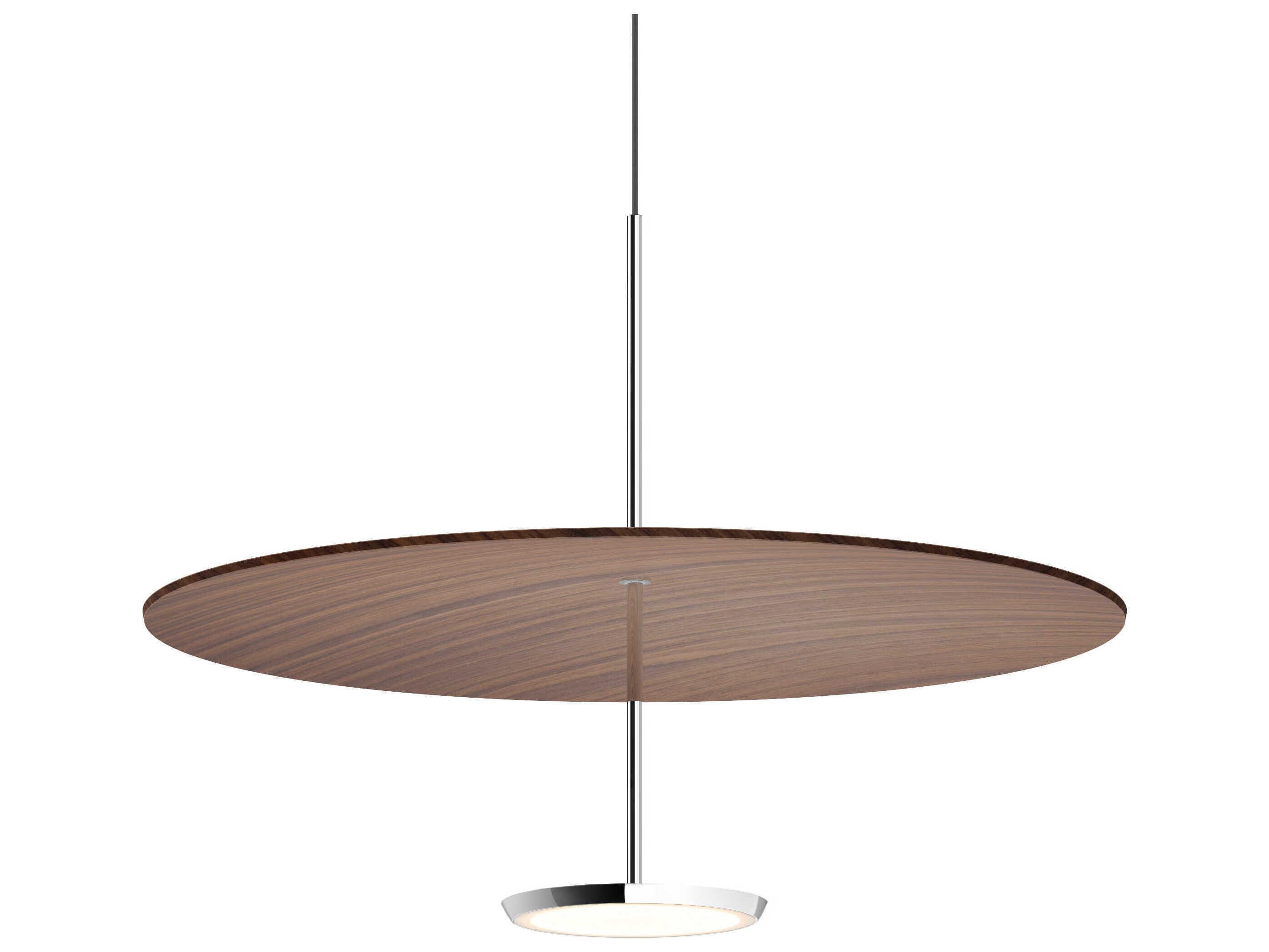 Pablo Sky 1-Light Chrome Round Pendant