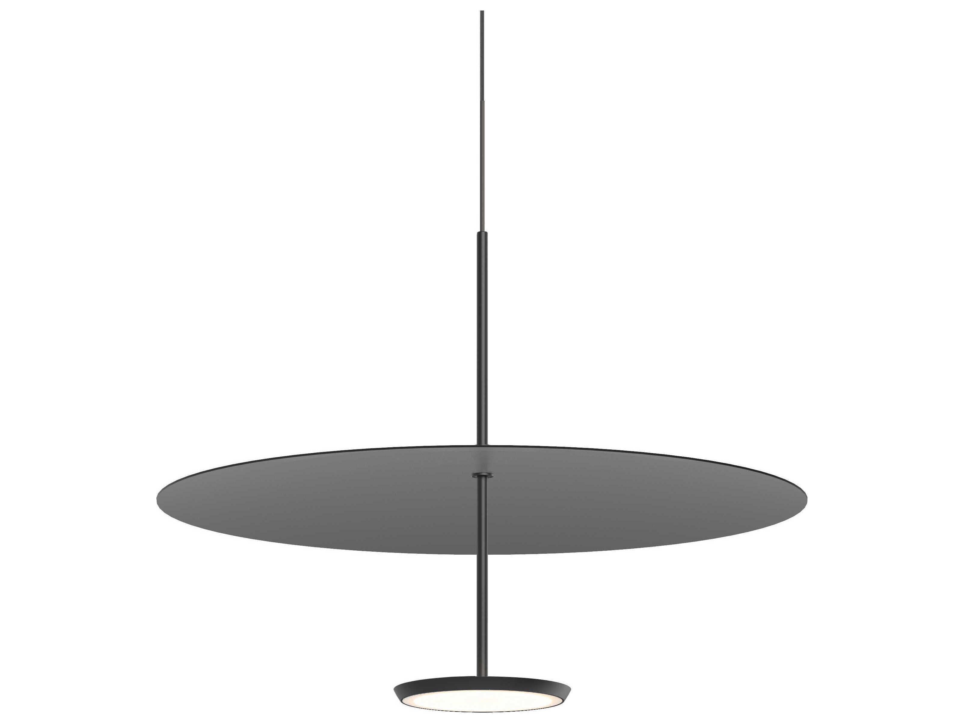 Pablo Sky 1-Light Black Round Pendant
