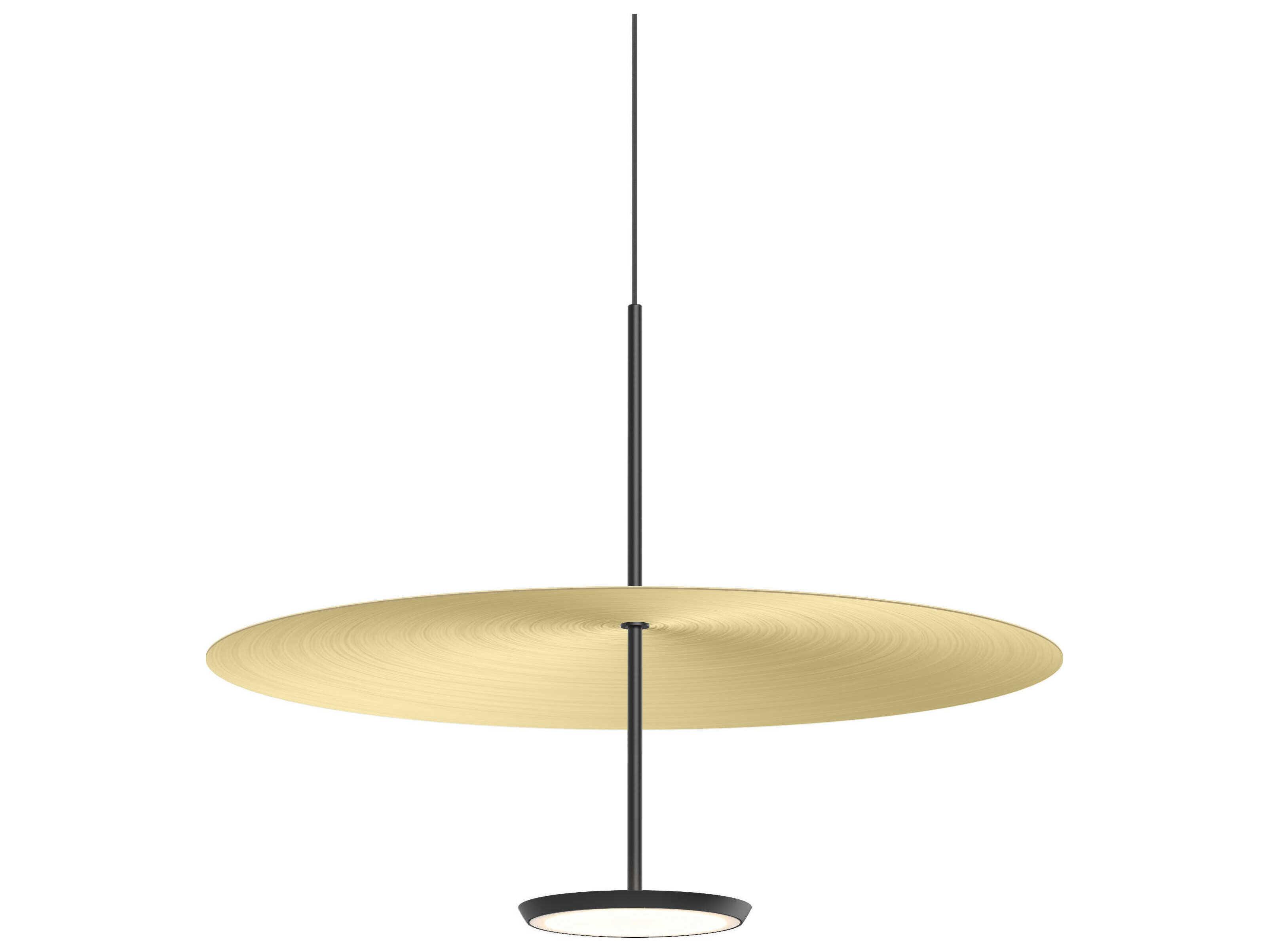 Pablo Sky 1-Light Black Round Pendant