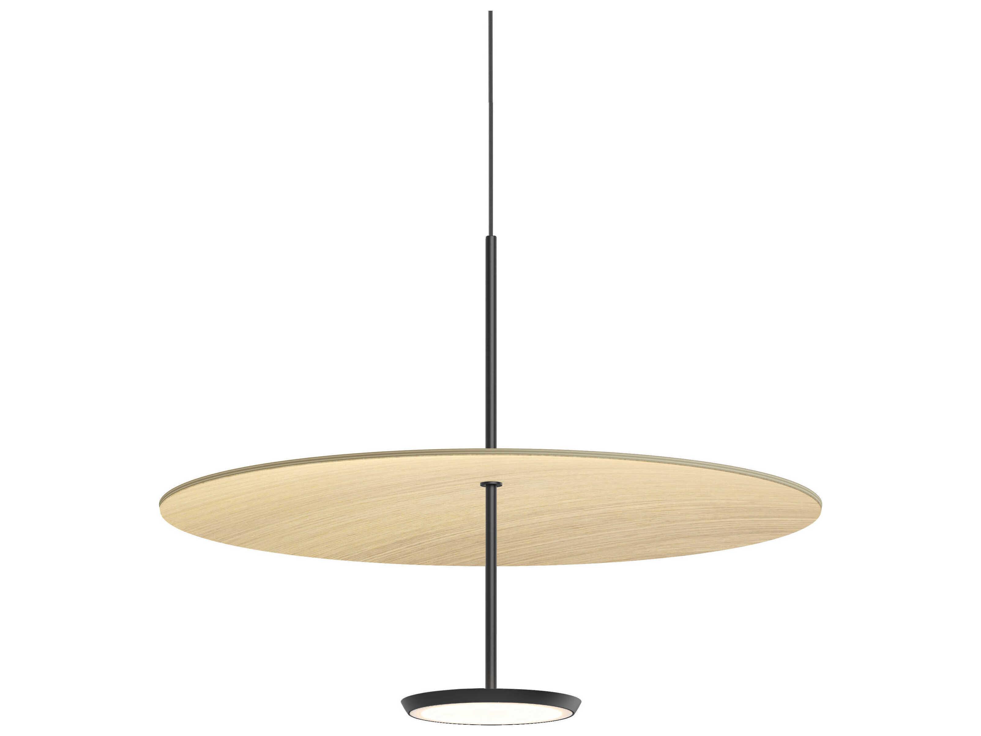 Pablo Sky 1-Light Black Round Pendant