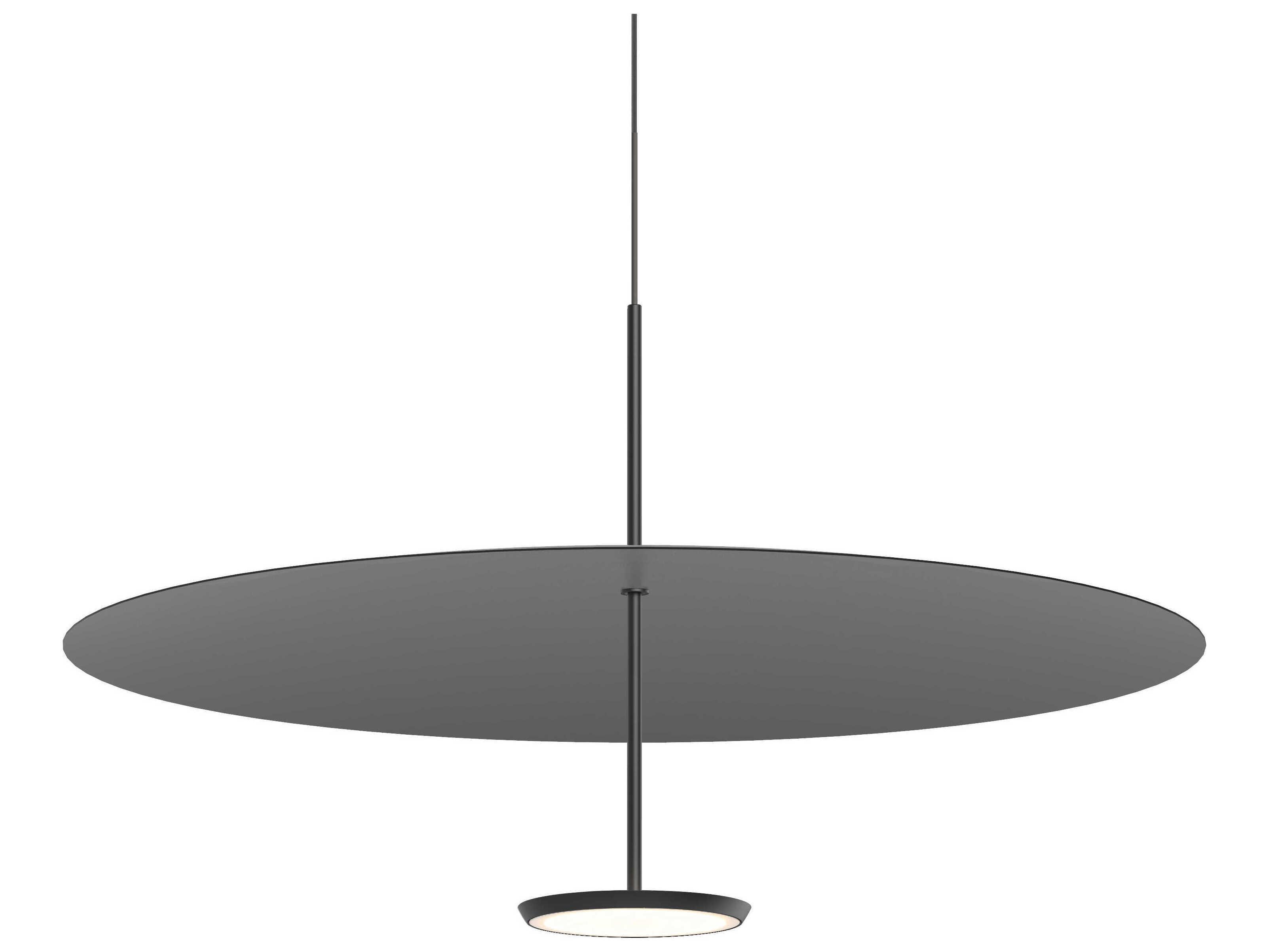 Pablo Sky 1-Light Black Round Pendant