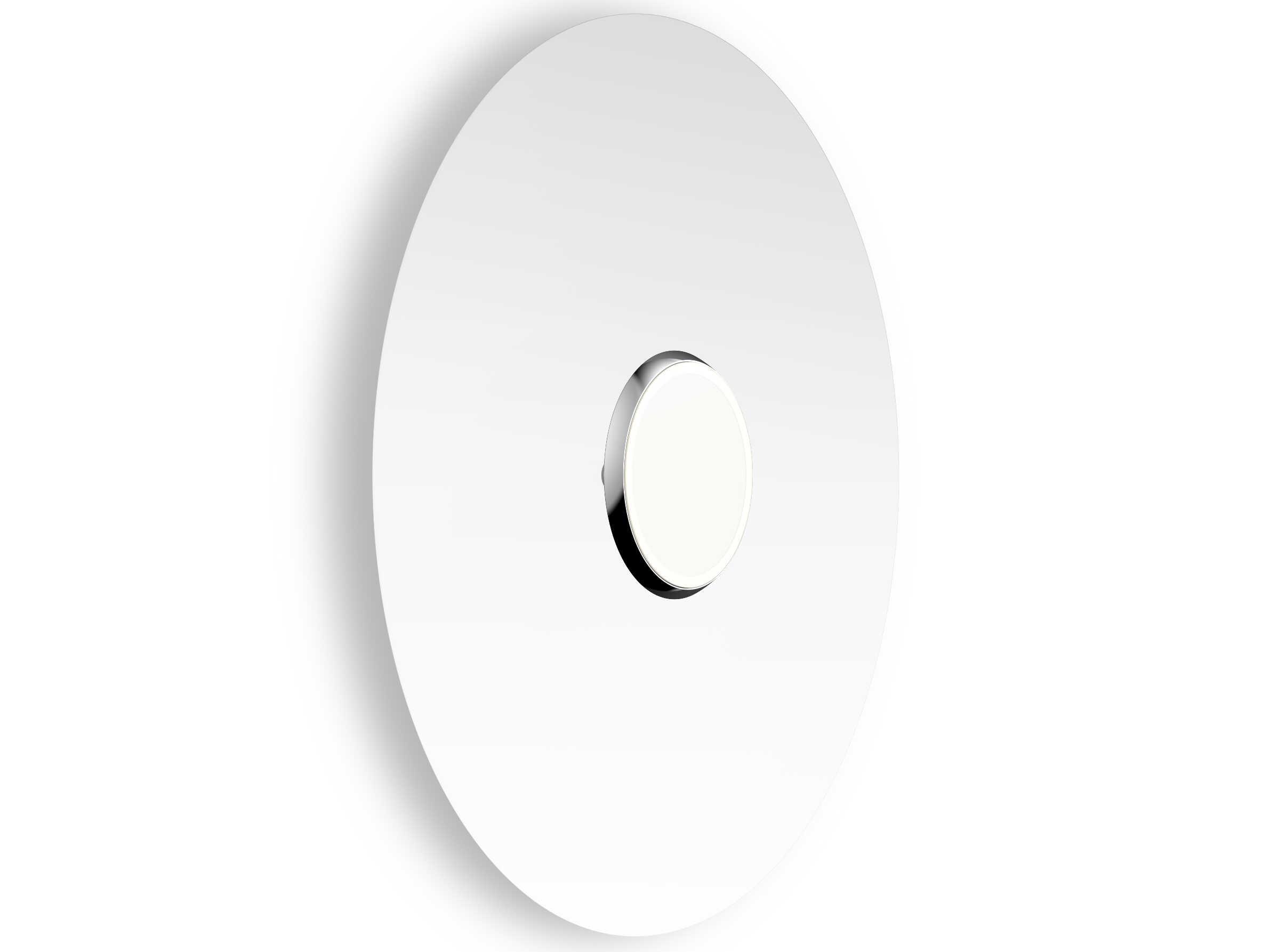 Pablo Sky Dome 1-Light Black Chrome Wall Sconce