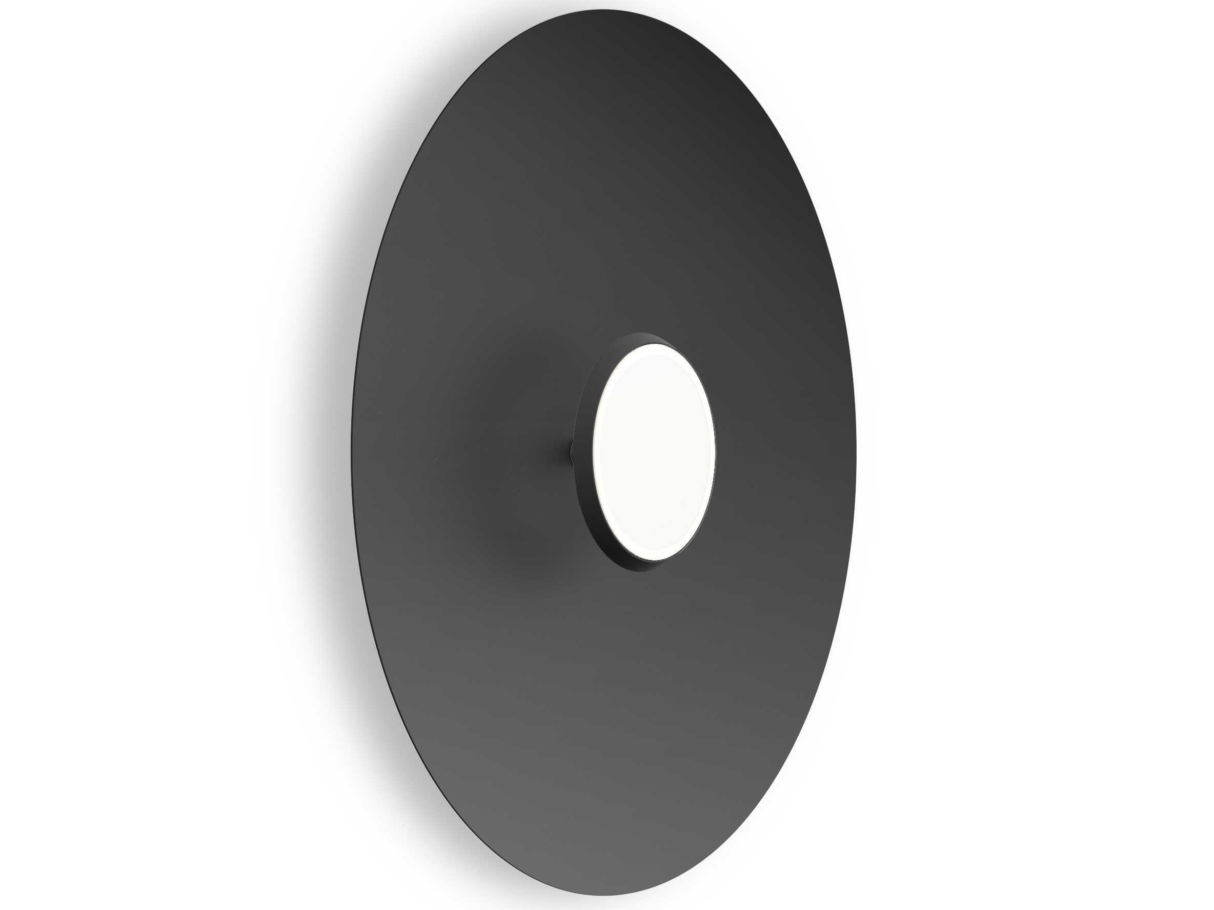 Pablo Sky Dome 1-Light Black Wall Sconce