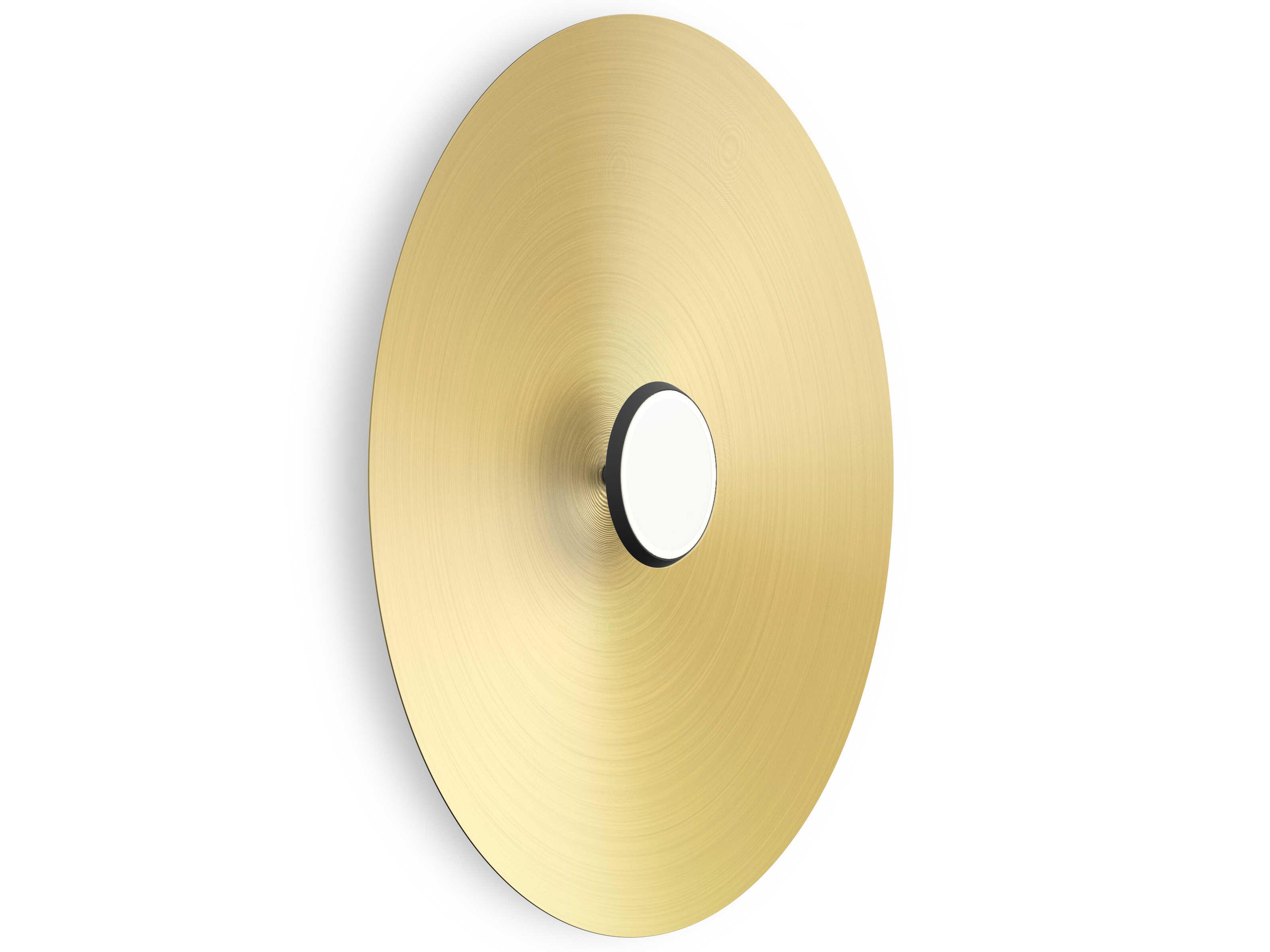 Pablo Sky Dome 1-Light Black Brass Wall Sconce