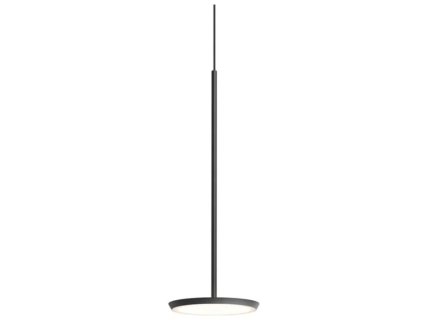 Pablo Sky Solo 1-Light Black Round Mini Pendant