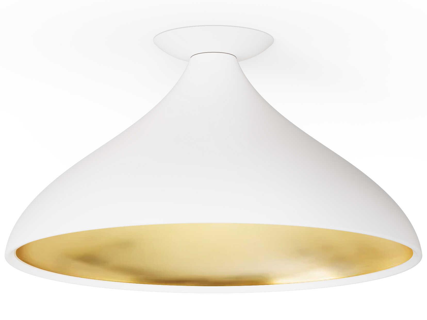 Pablo Swell Wide 1-Light Flush Mount