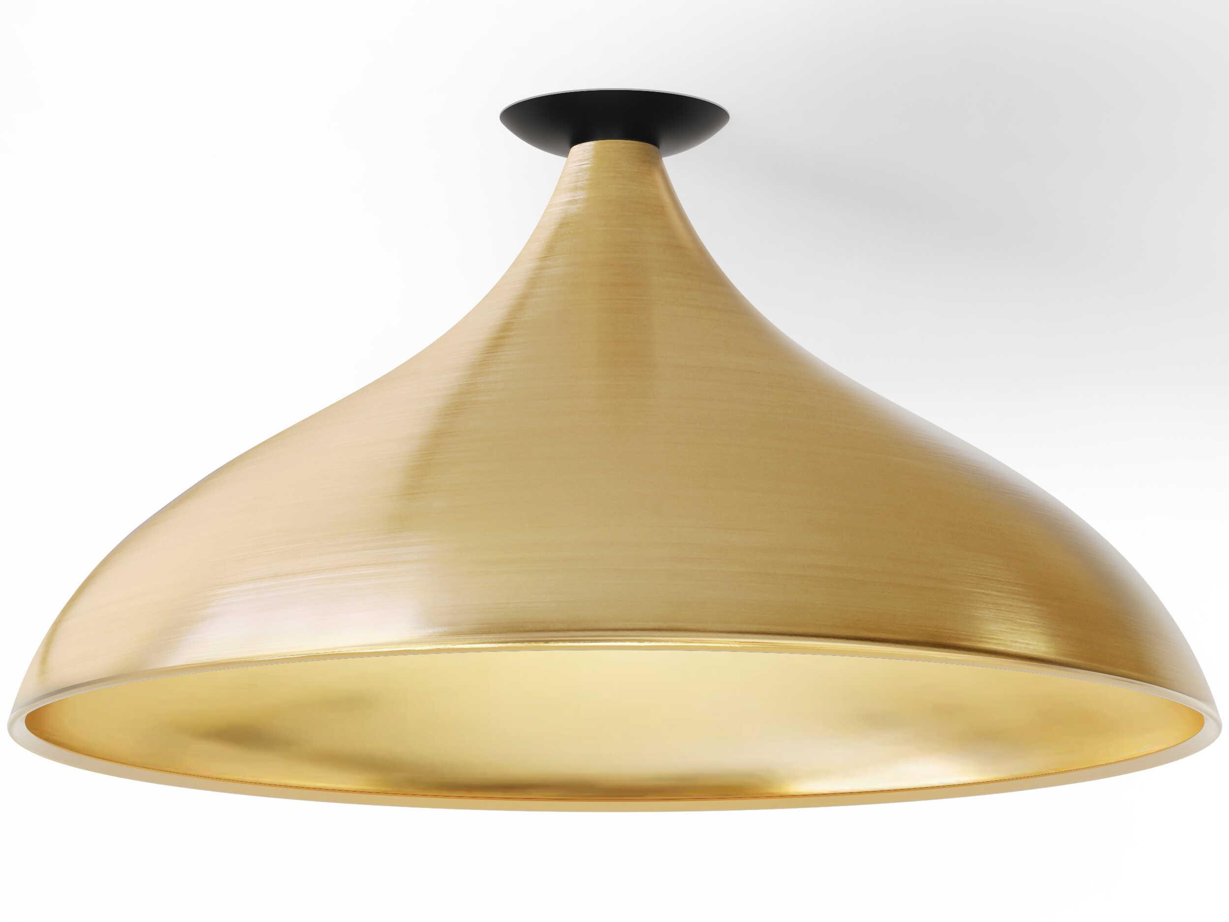 Pablo Swell-XL Wide 1-Light Dome Flush Mount