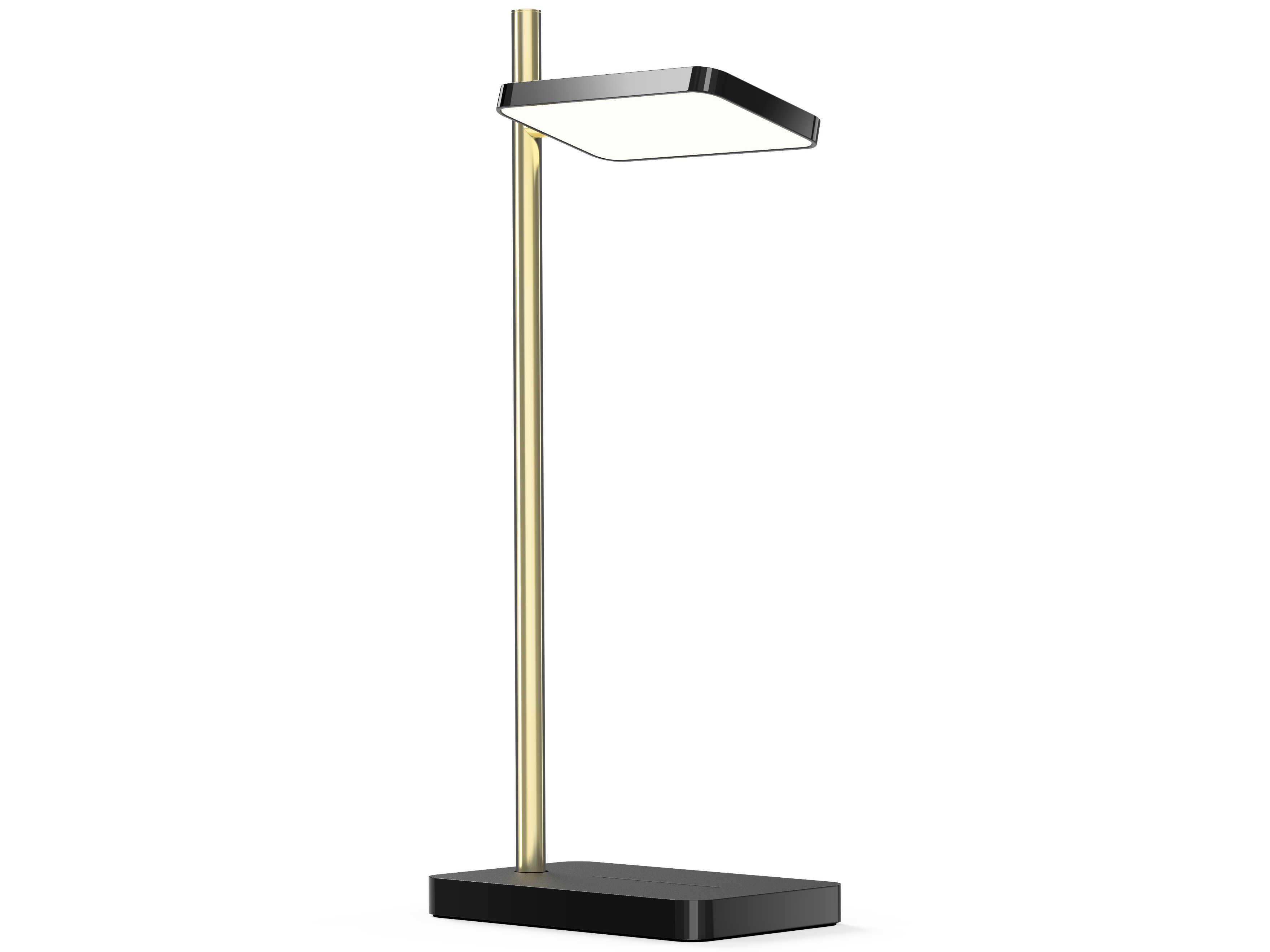 Pablo Talia Black Brass Desk Lamp