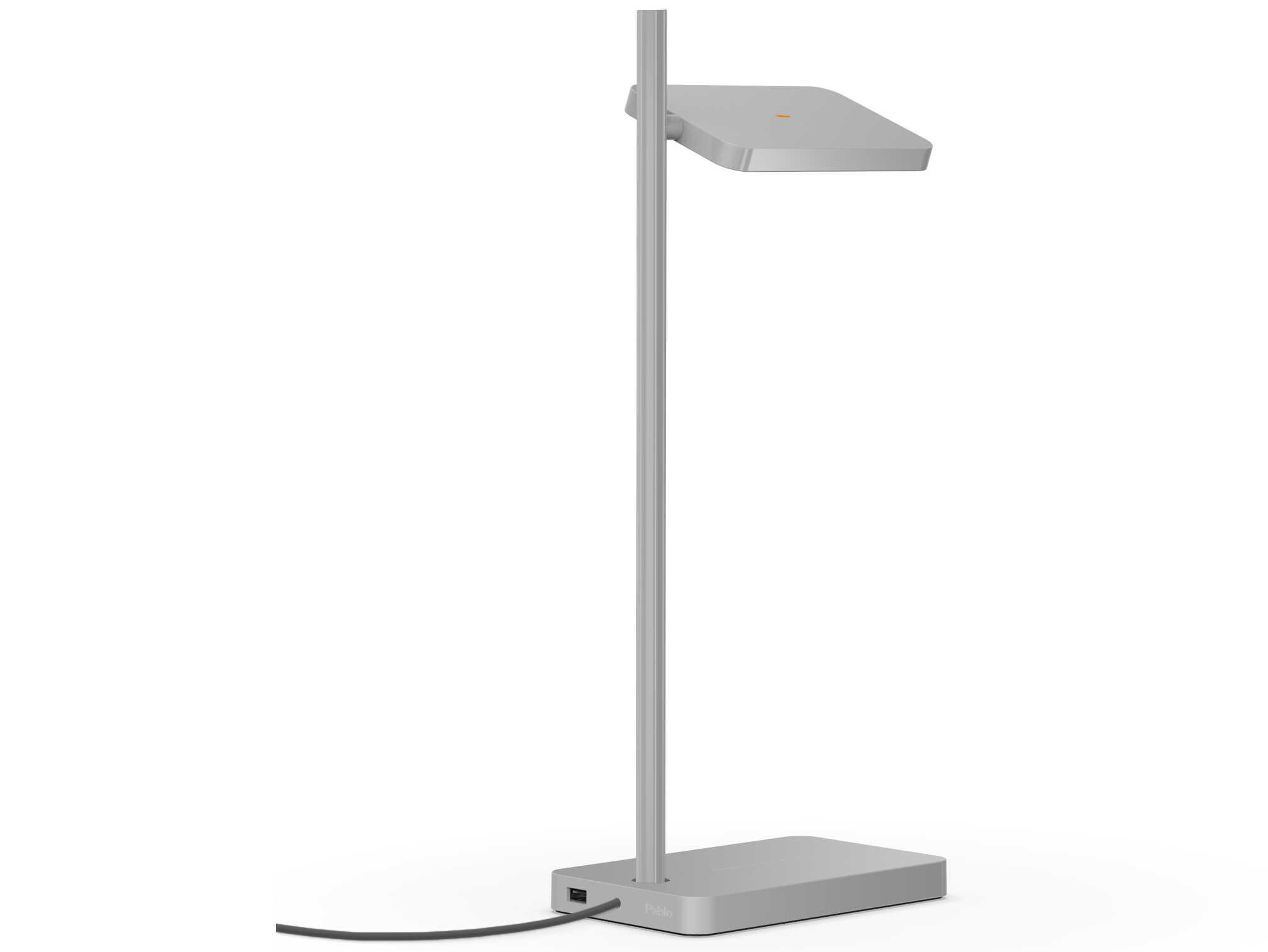 Pablo Talia Grey Desk Lamp