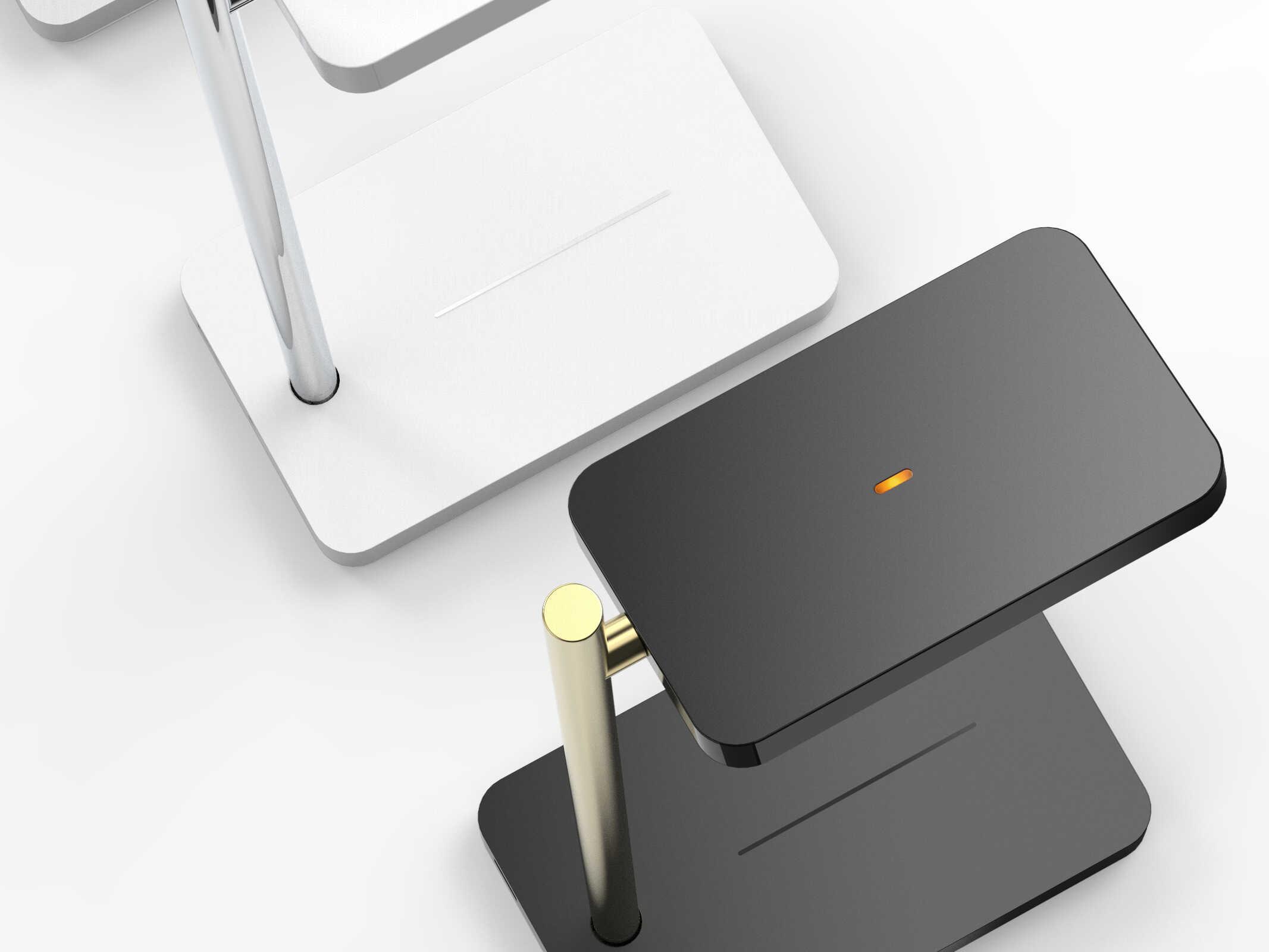 Pablo Talia White Silver Desk Lamp