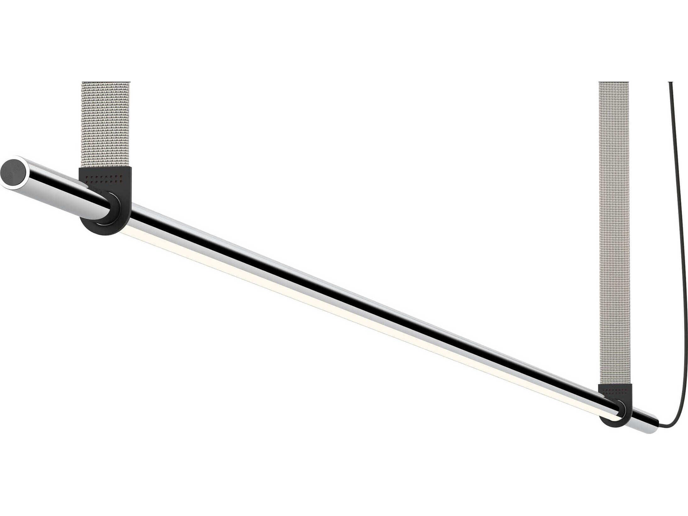 Pablo T.O 1-Light Chrome Linear Island Pendant