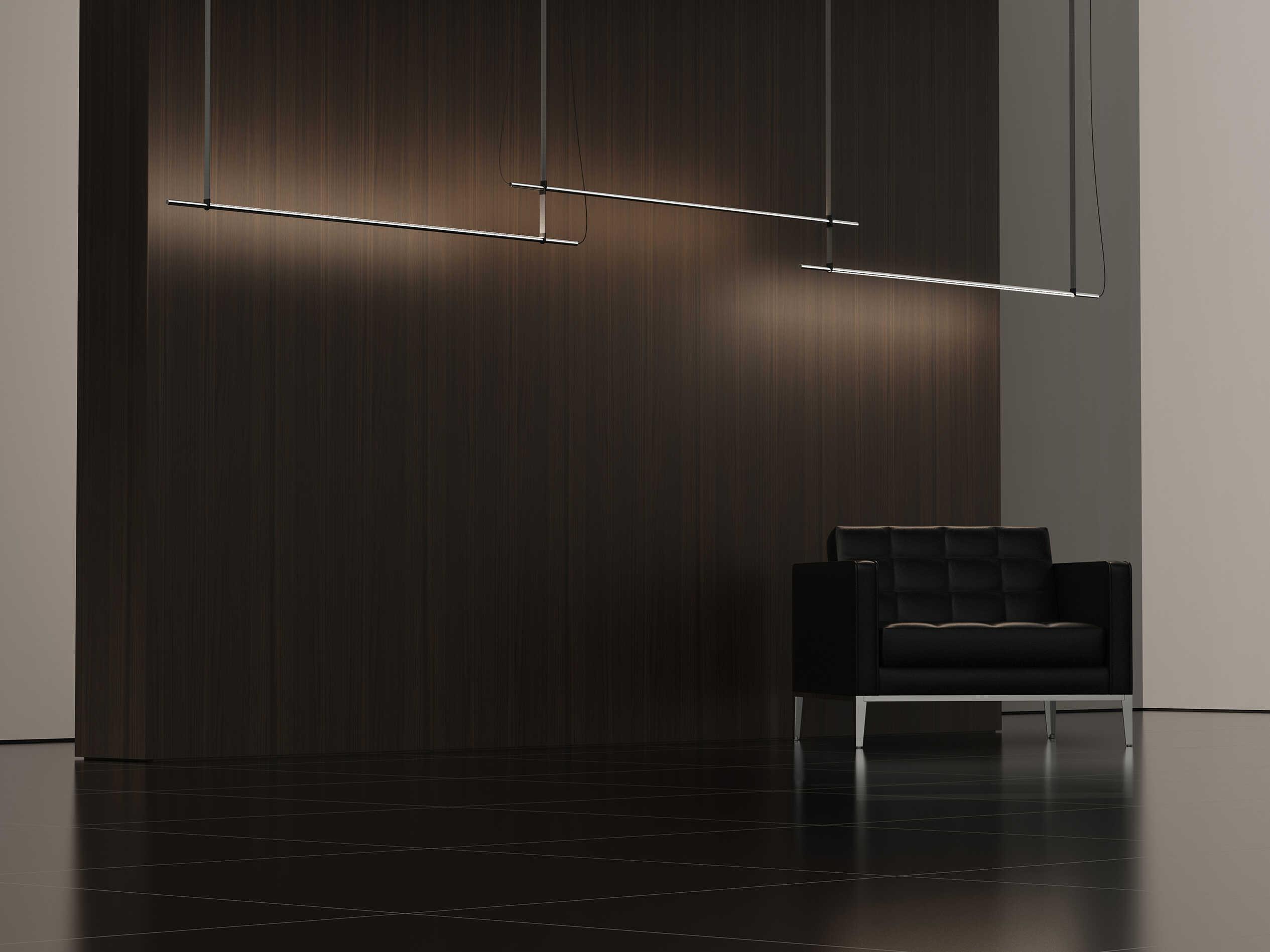Pablo T.O 1-Light Chrome Linear Island Pendant