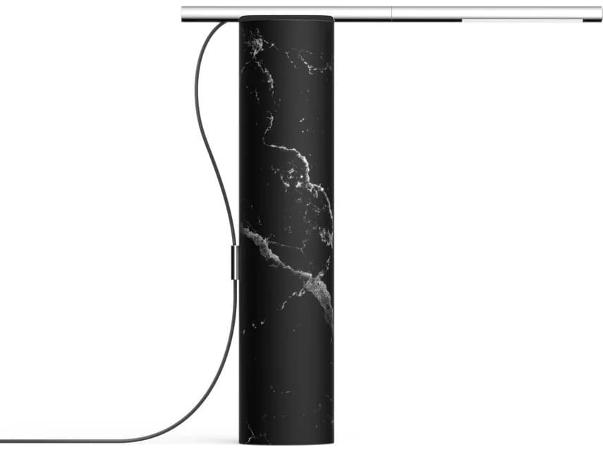 Pablo T.O Black Marble Chrome Table Lamp