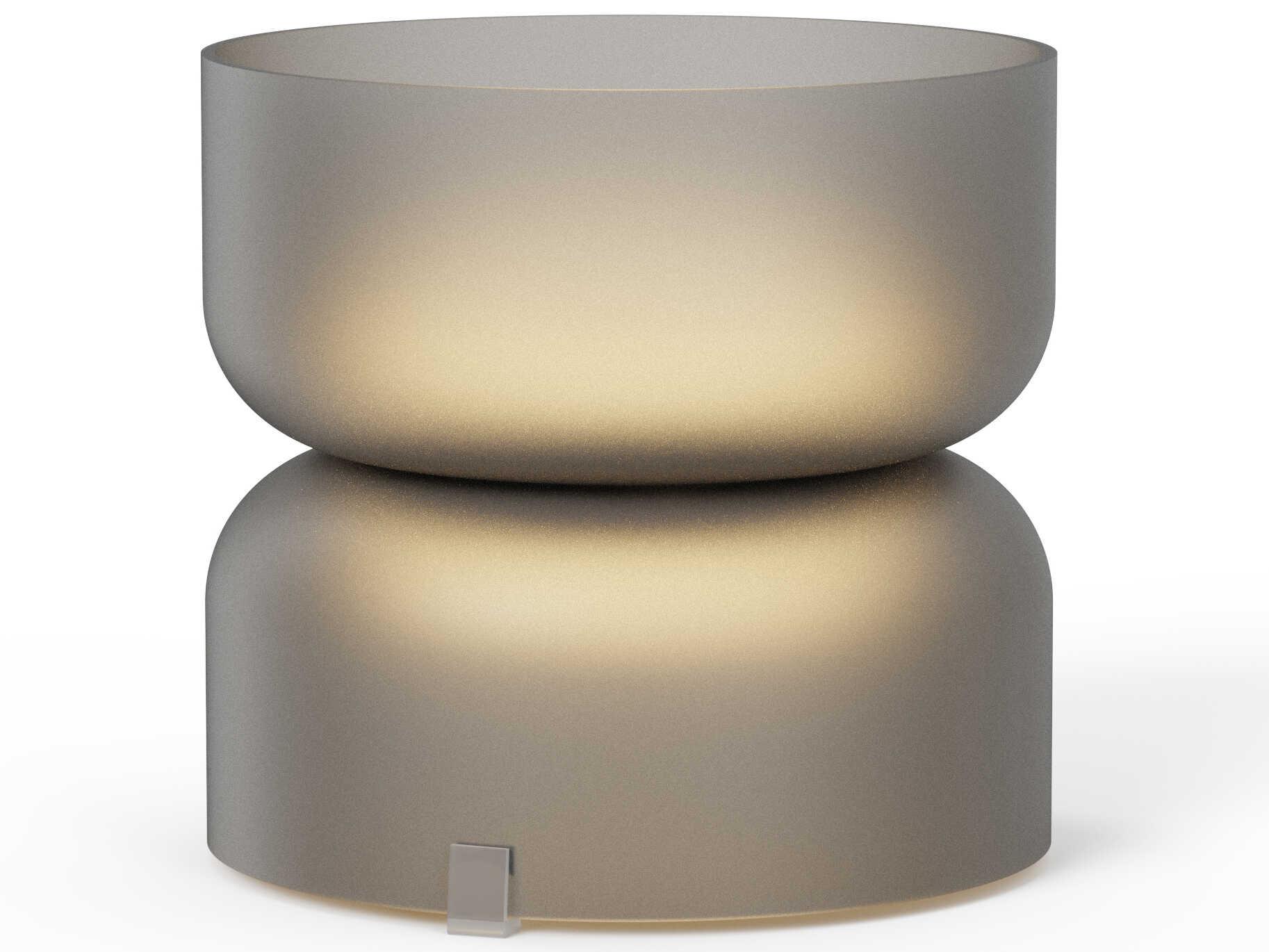 Pablo Totem Mini Smoke Gray Table Lamp