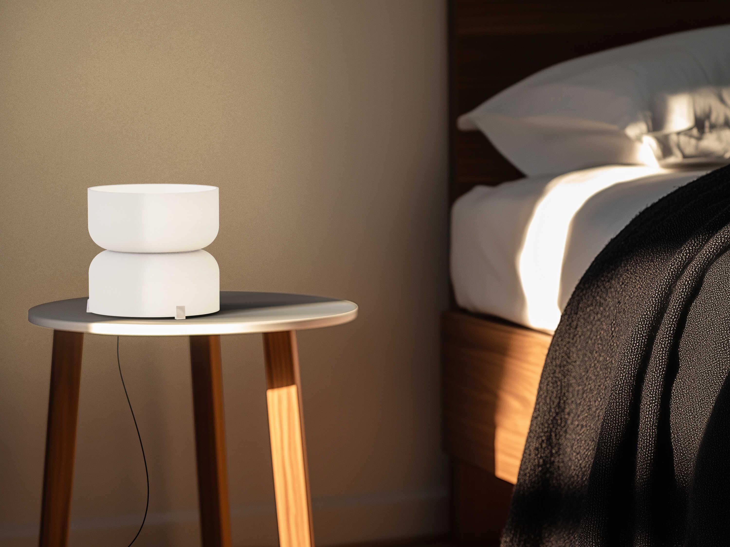 Pablo Totem Mini White Table Lamp