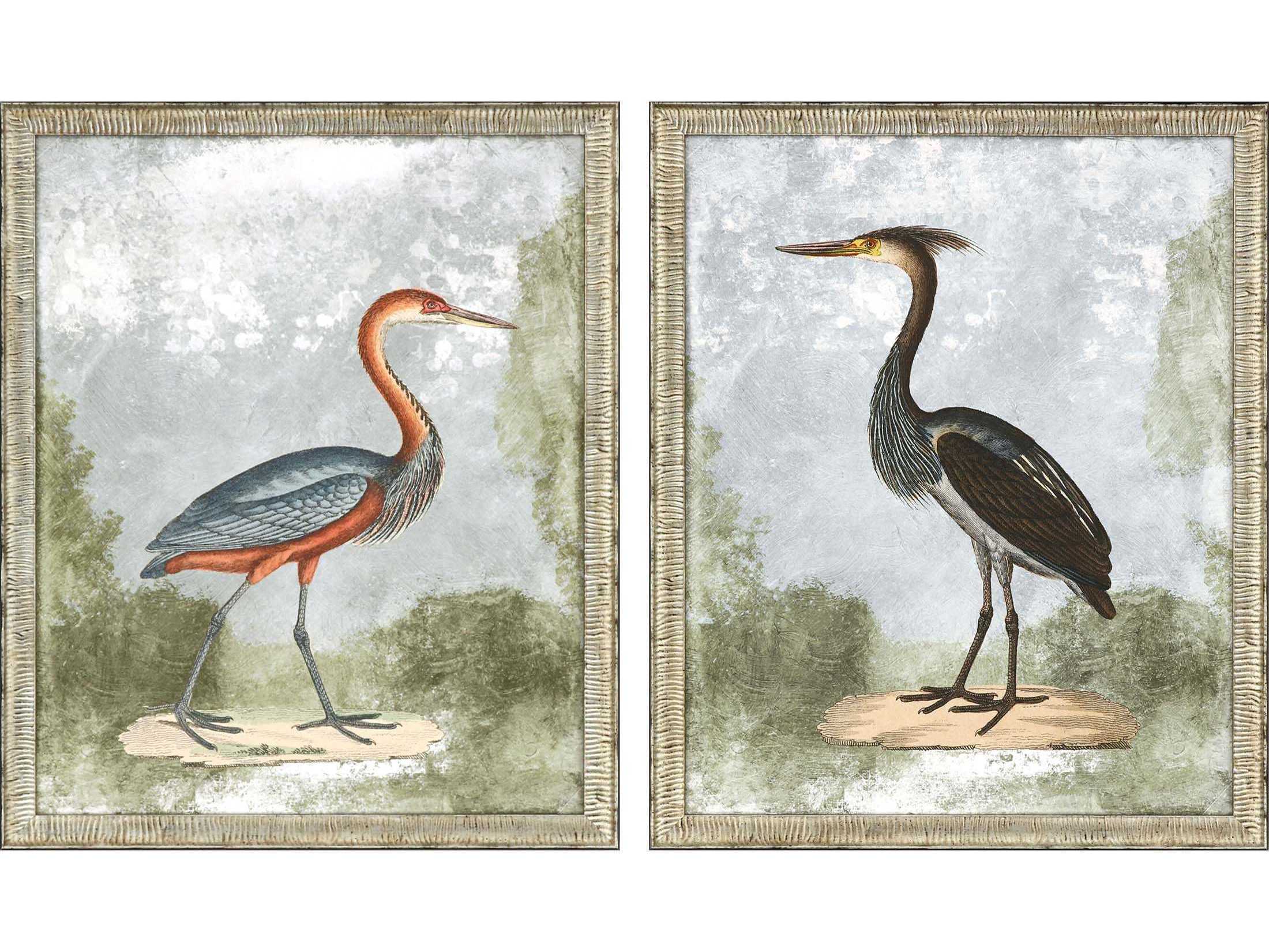 Paragon Cranes-II Framed Prints Set of 2