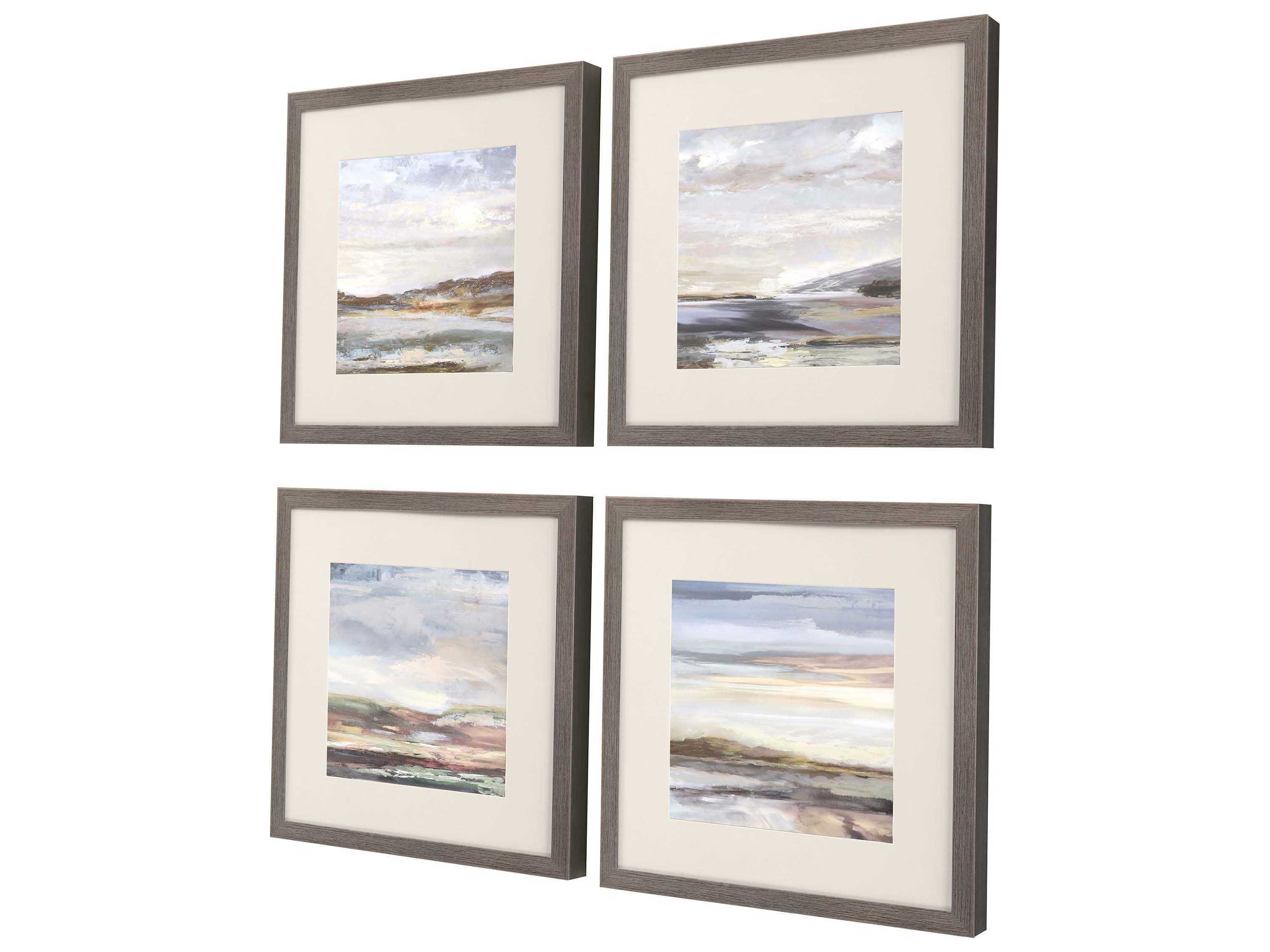 Paragon Tirwedd-II Framed Prints Set of 4