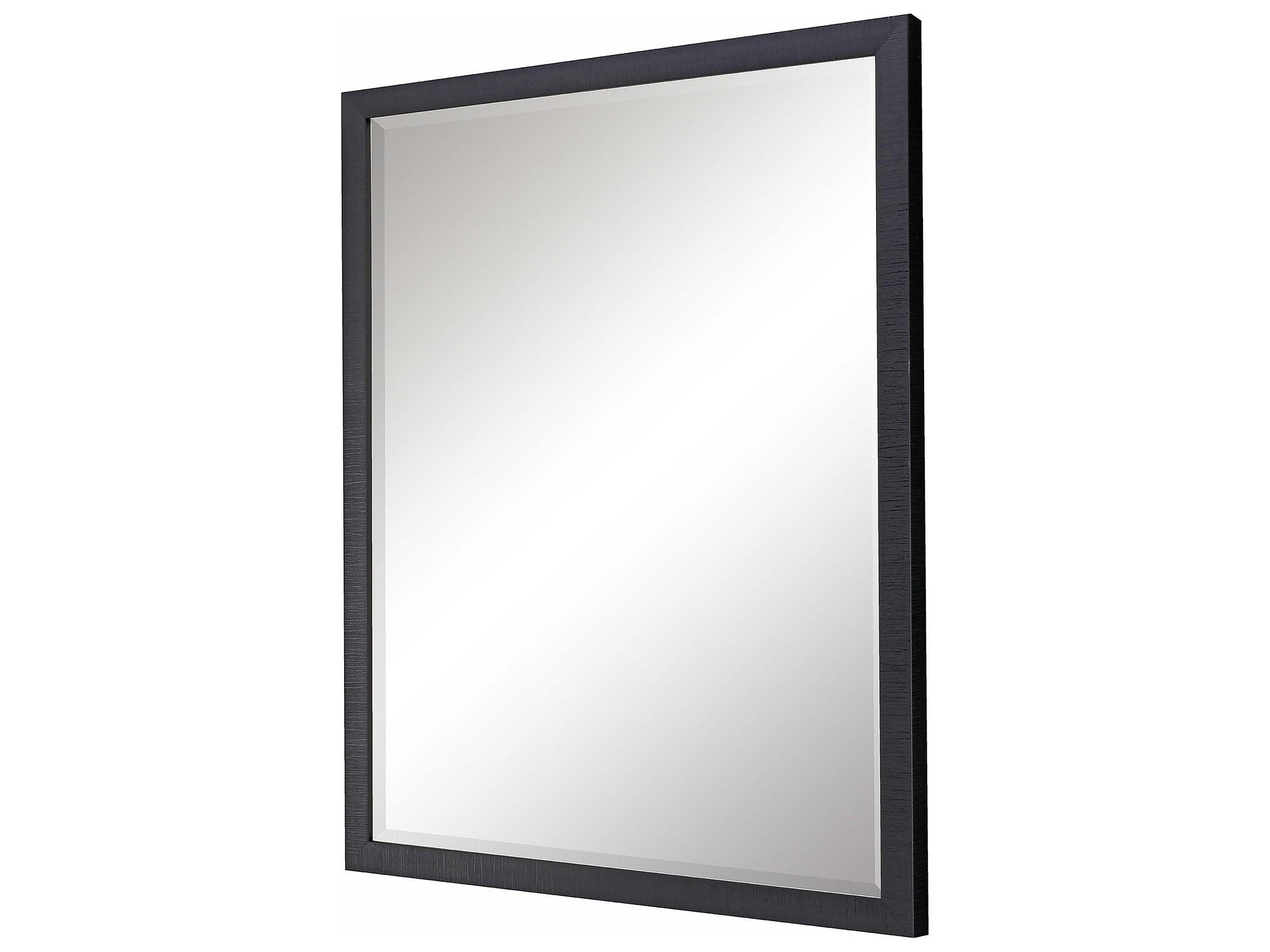 Paragon 869 Mirror Group Black Silvered Wall Rectangular Mirror