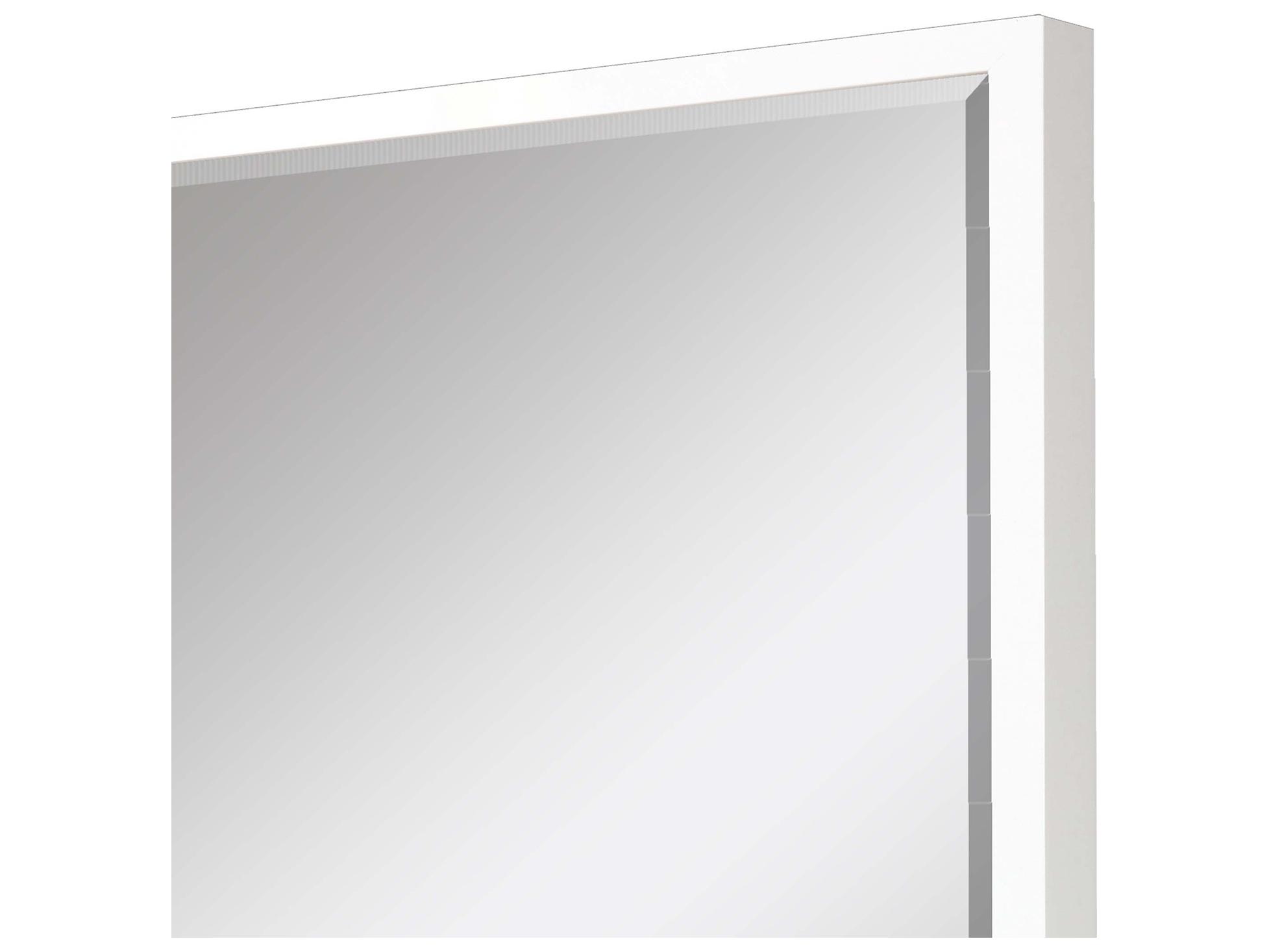 Paragon 867 Mirror Group White Silvered Wall Rectangular Mirror