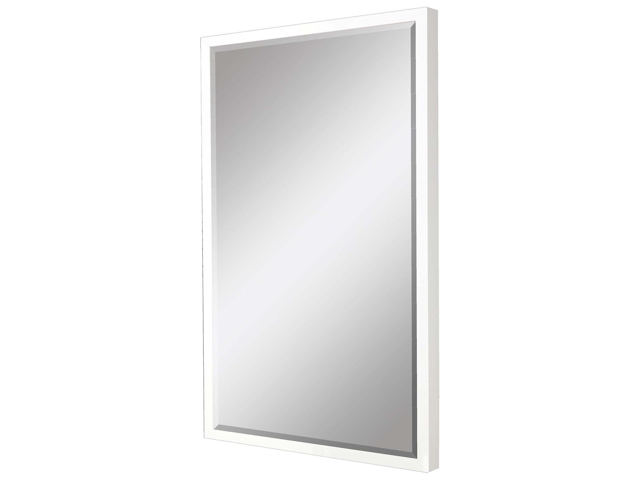 Paragon 867 Mirror Group White Silvered Wall Rectangular Mirror