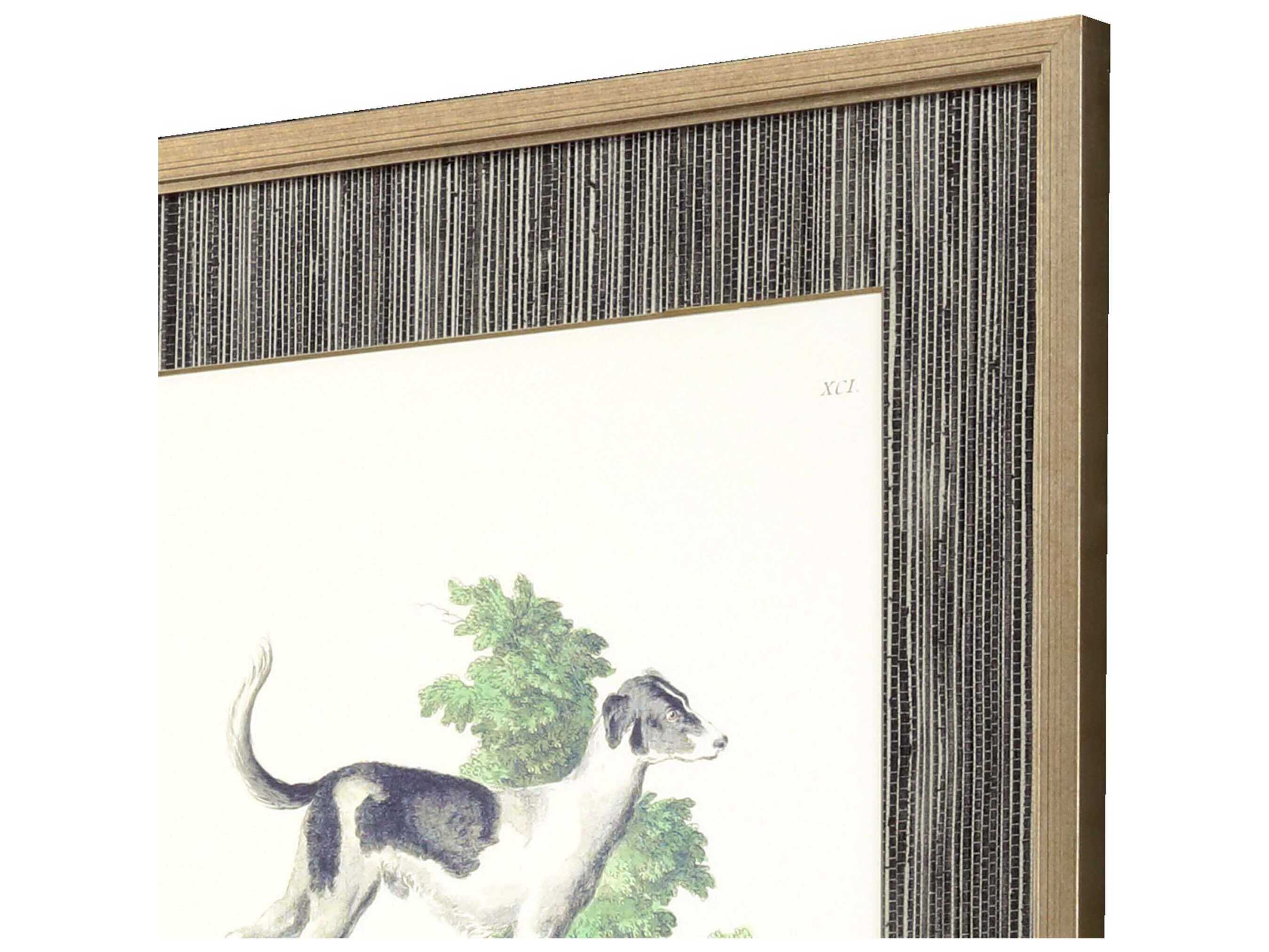 Paragon Animals French Dogs Wall Art Set of 4
