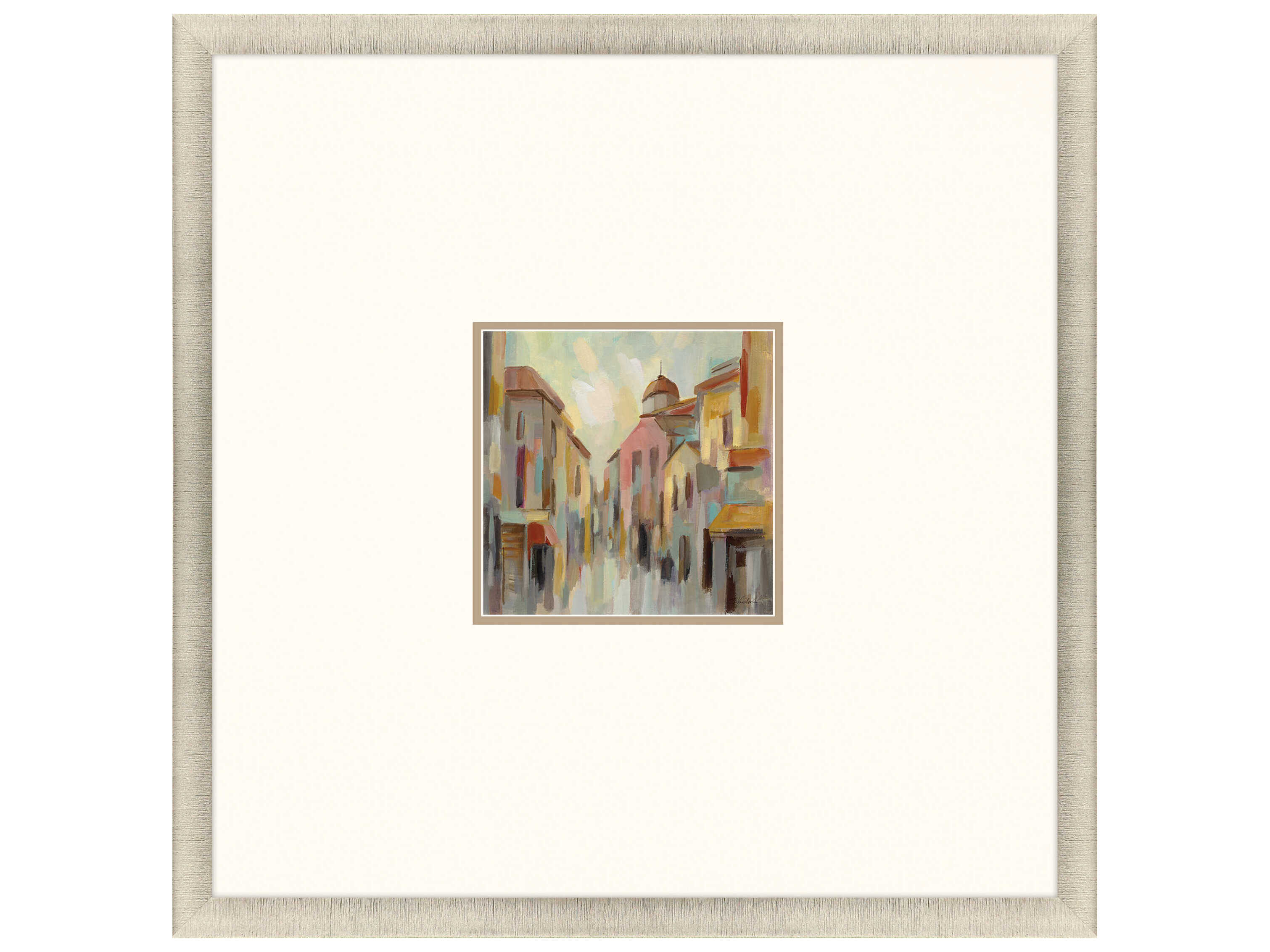 Paragon Scenic Pastel Street-II Wall Art