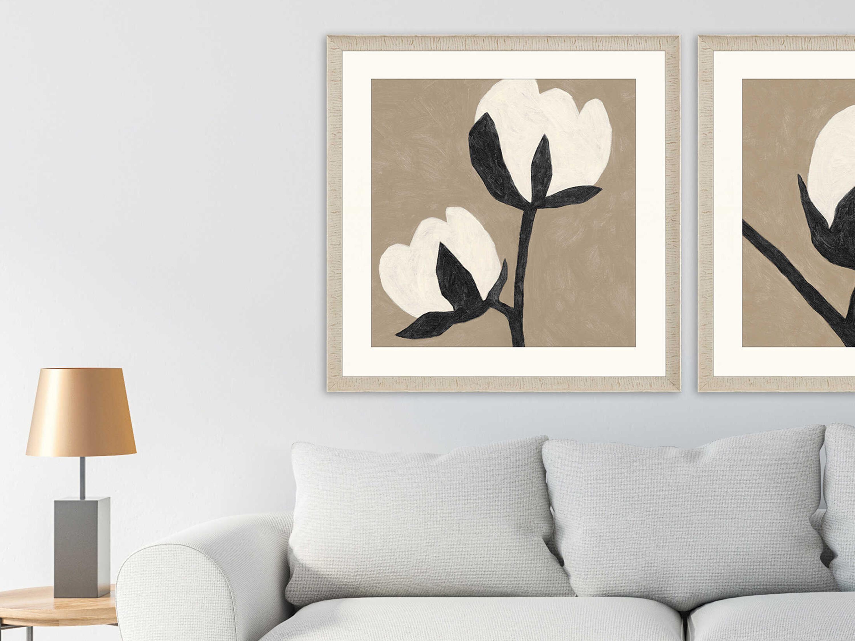 Paragon Florals Delicate Sketch Duet Wall Art