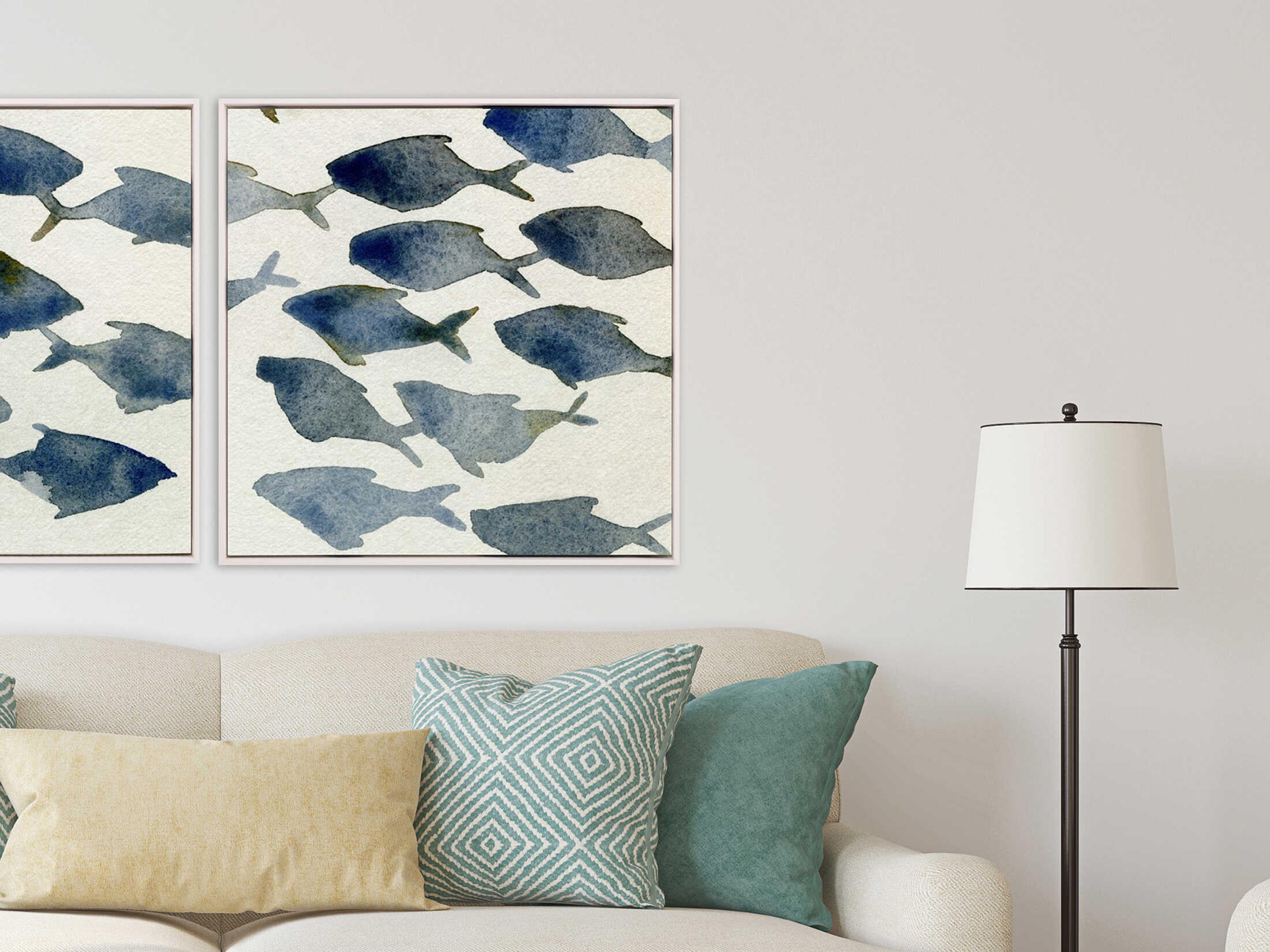 Paragon Animals Fish Friends-III Canvas Wall Art